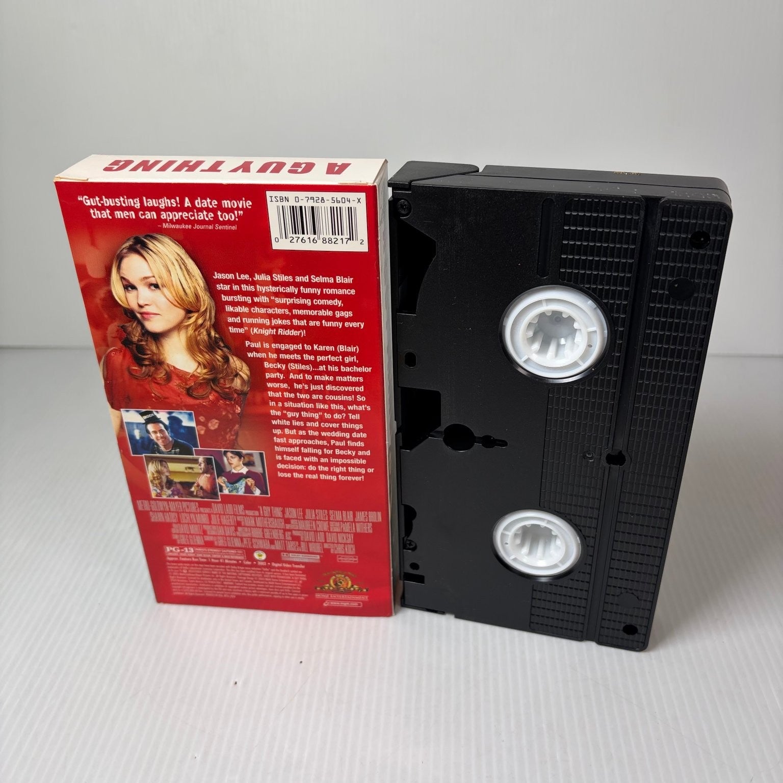 A Guy Thing VHS 2003 Romantic Comedy Jason Lee Julia Stiles MGM