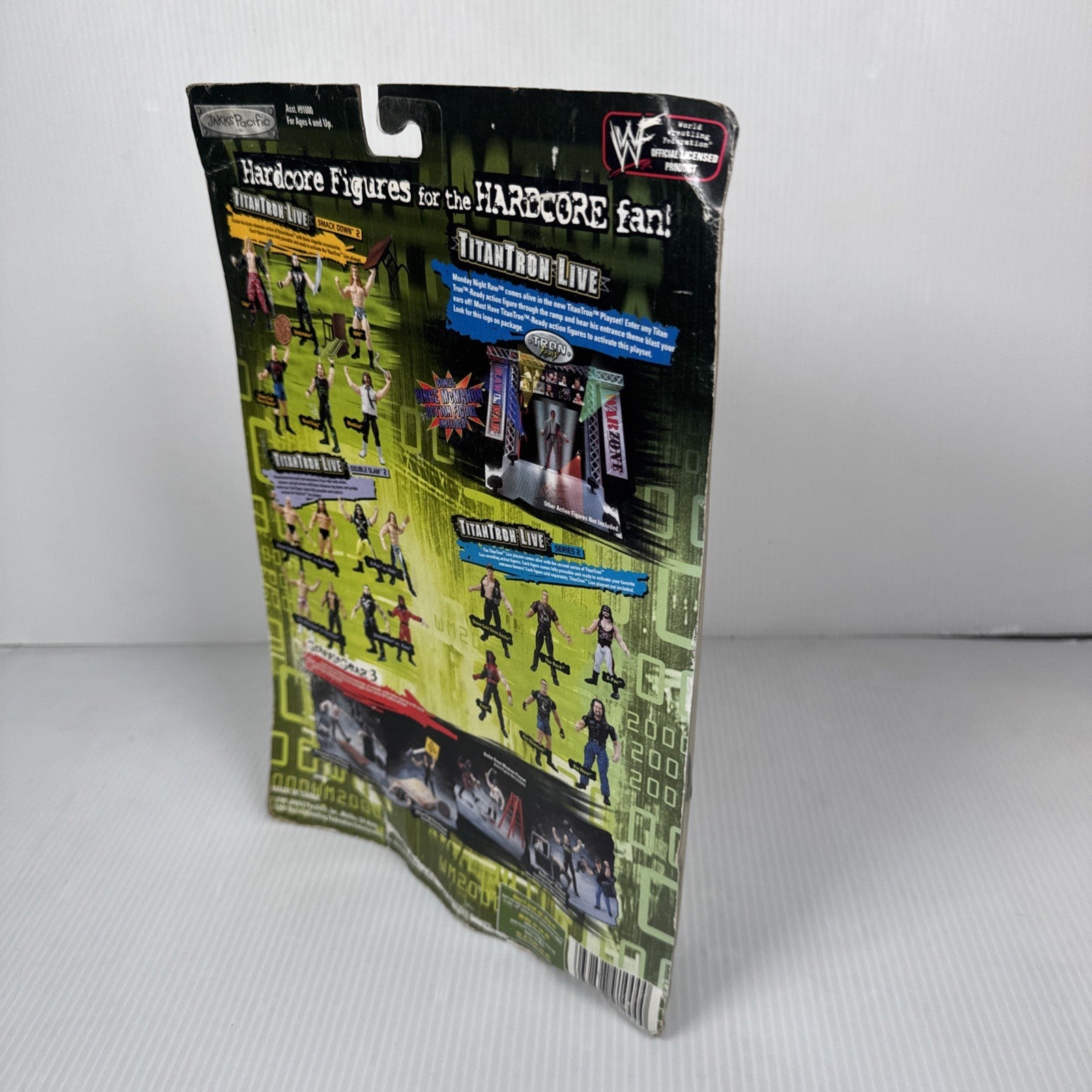Edge WWF action figure Wrestlemania 2000 JAKKS Pacific NIB Titantron
