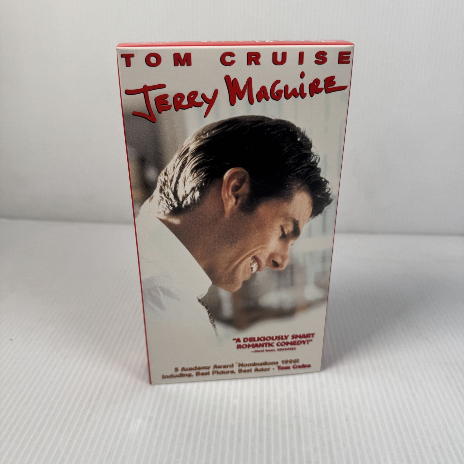 Vintage Jerry Maguire VHS Movie Tom Cruise Cuba Gooding Jr Comedy Drama 1996
