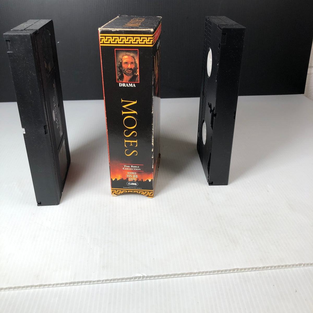 Moses VHS 1995 Drama The Bible Collection Ben Kingsley Turner
