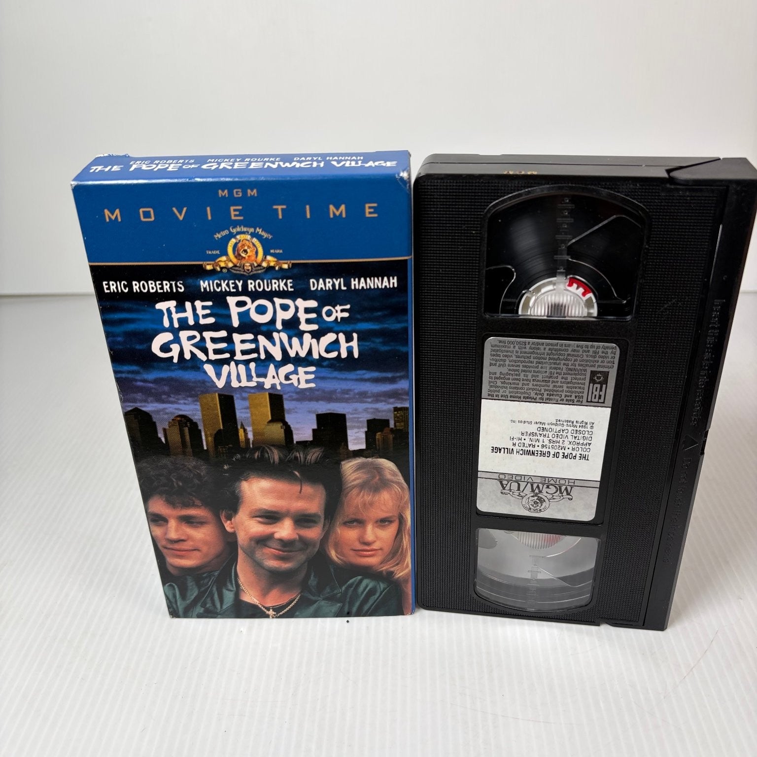 The Pope of Greenwich Village VHS 1984 Crime Drama MGM Movie Time