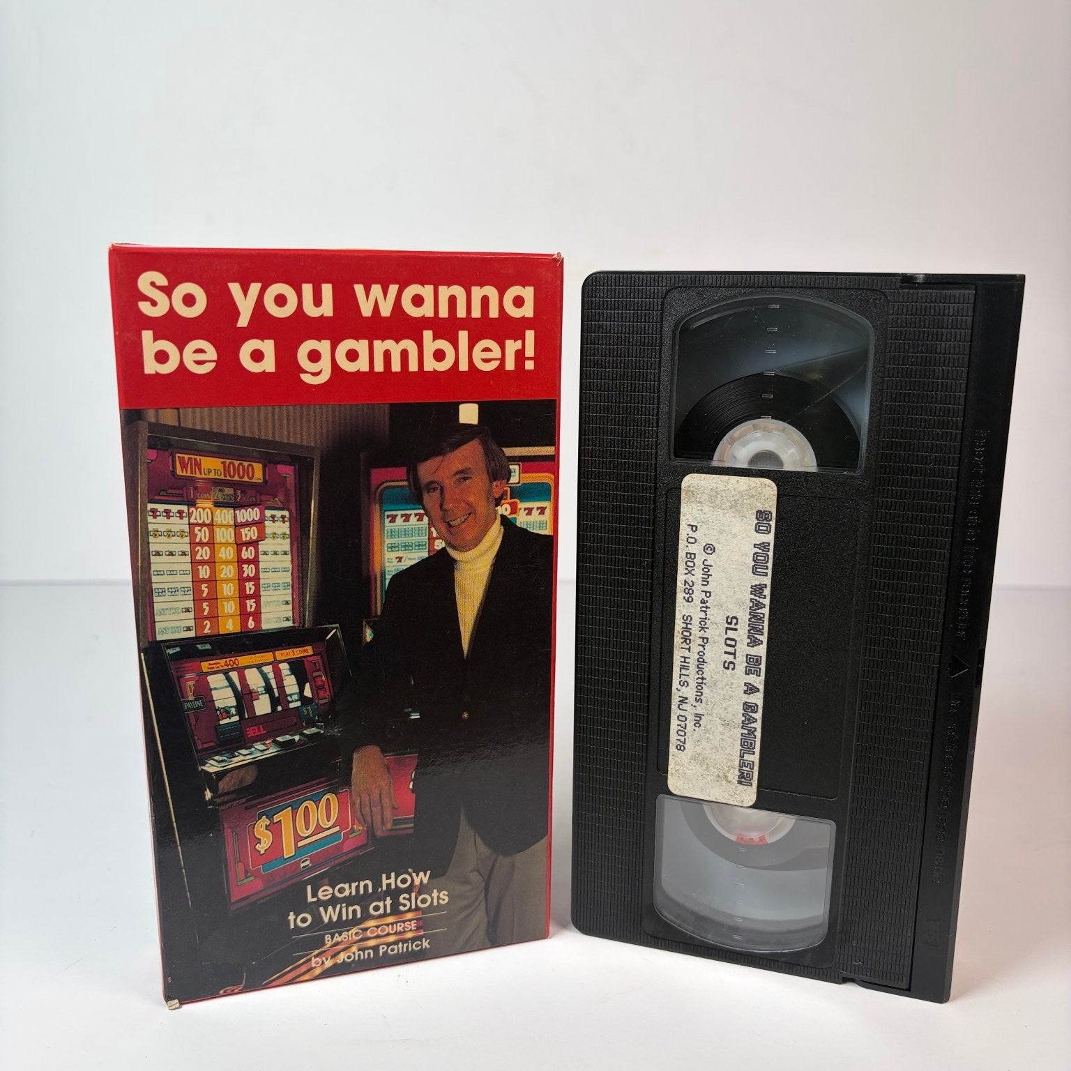 So You Wanna Be a Gambler: How to Win at Slots VHS John Patrick Instruction