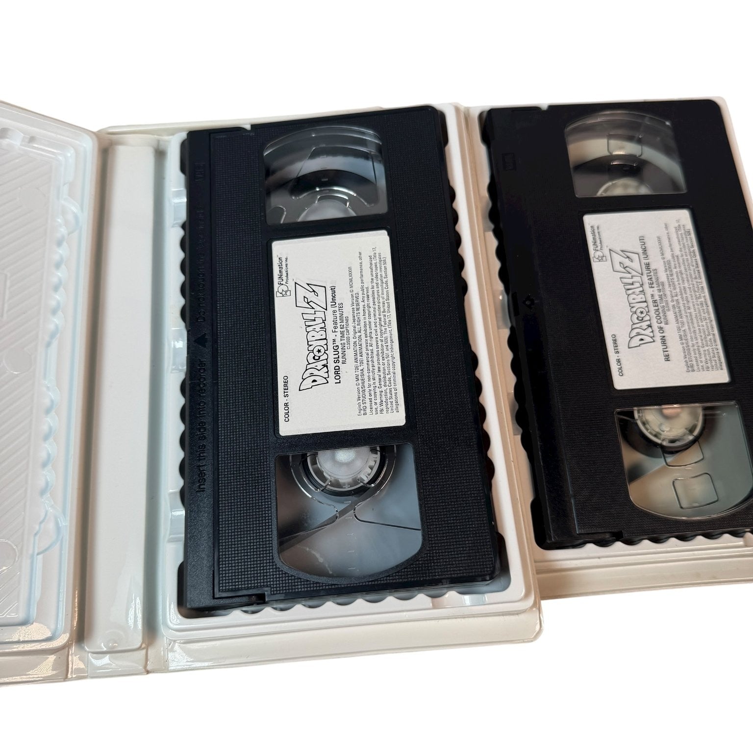 Dragon Ball Z Uncut Feature Lot of 3 VHS Lord Slug, Super Android 13 & More