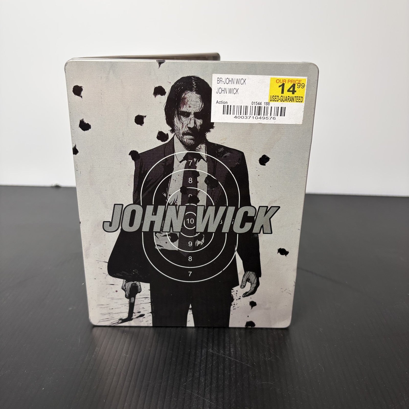 John Wick - Steelbook Edition Blu-ray + DVD + Digital Copy Keanu Reeves Action