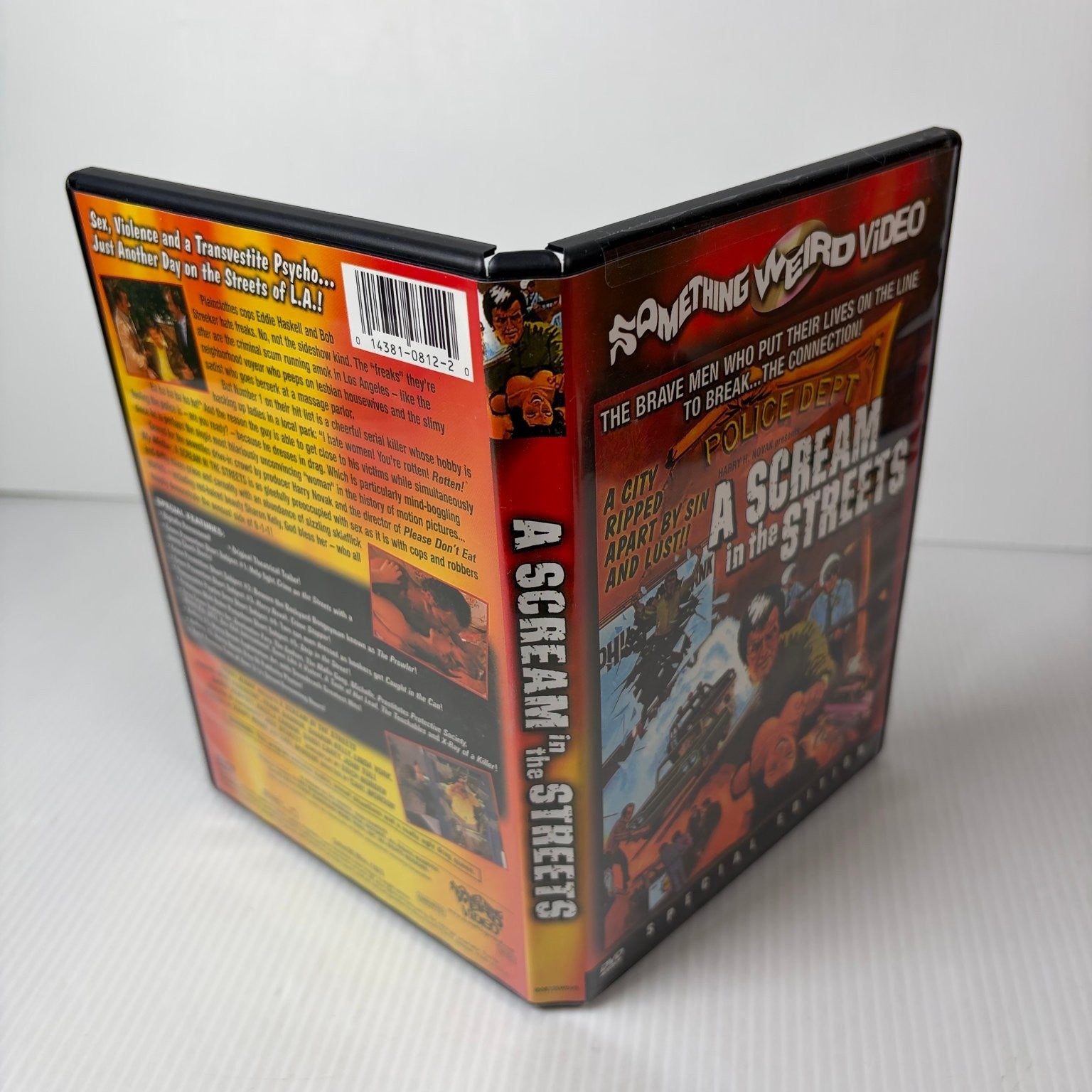 A Scream in the Streets DVD 1973 Special Edition Harry Novak Exploitation