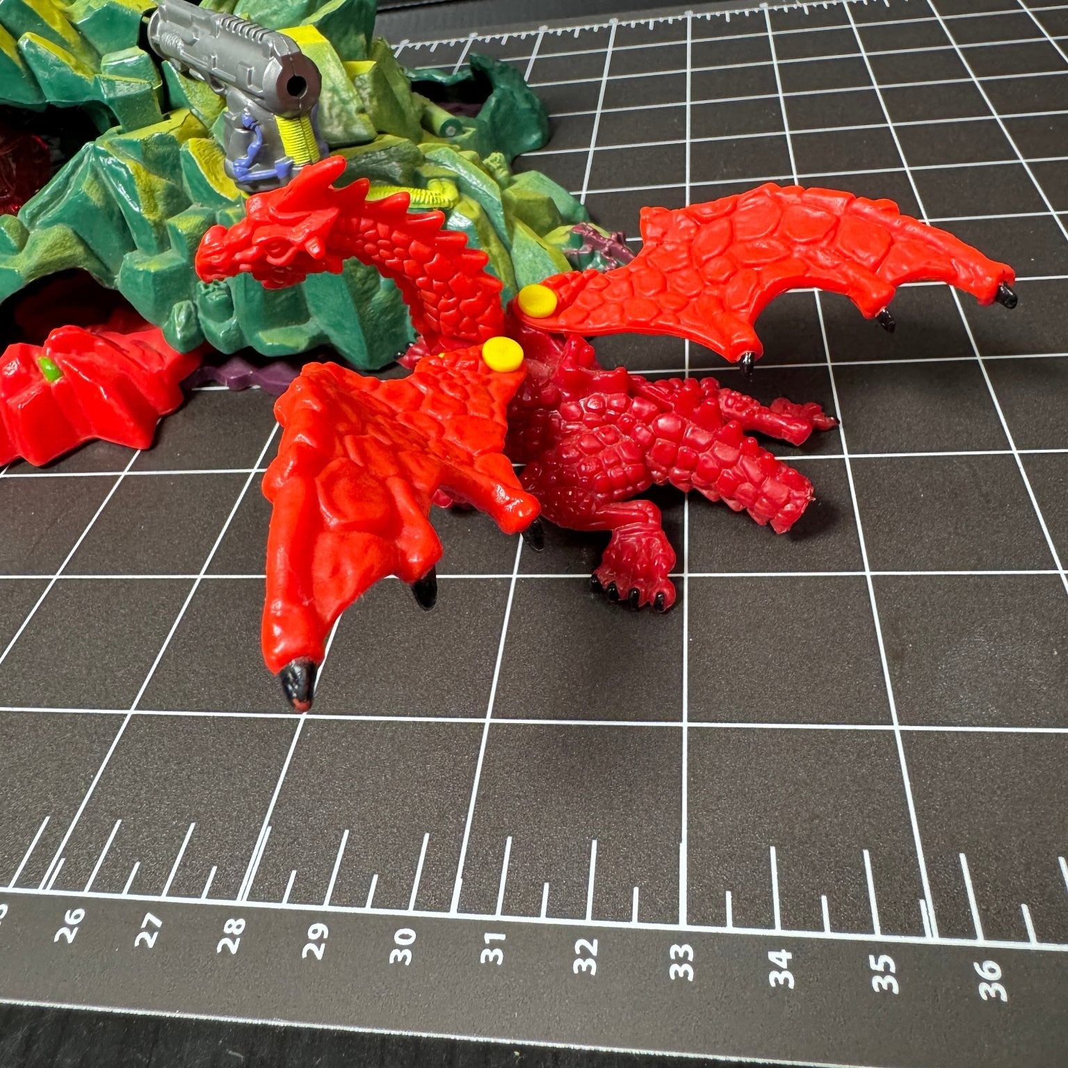 Mighty Max Playset Lot Incomplete with Dragon Island & Blast Magus As Is