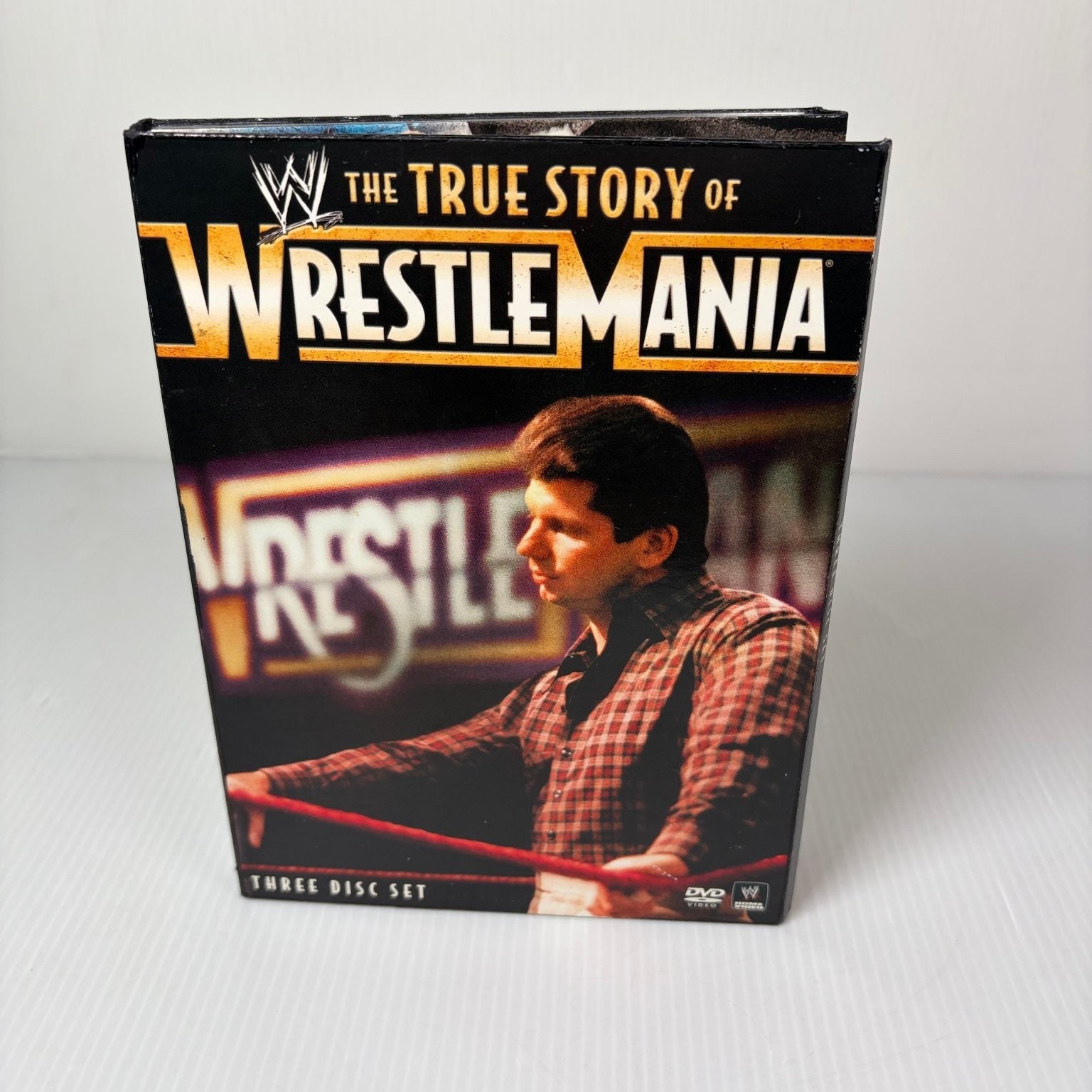 The True Story of WrestleMania DVD 2007 Three Disc Set WWE Superstars History