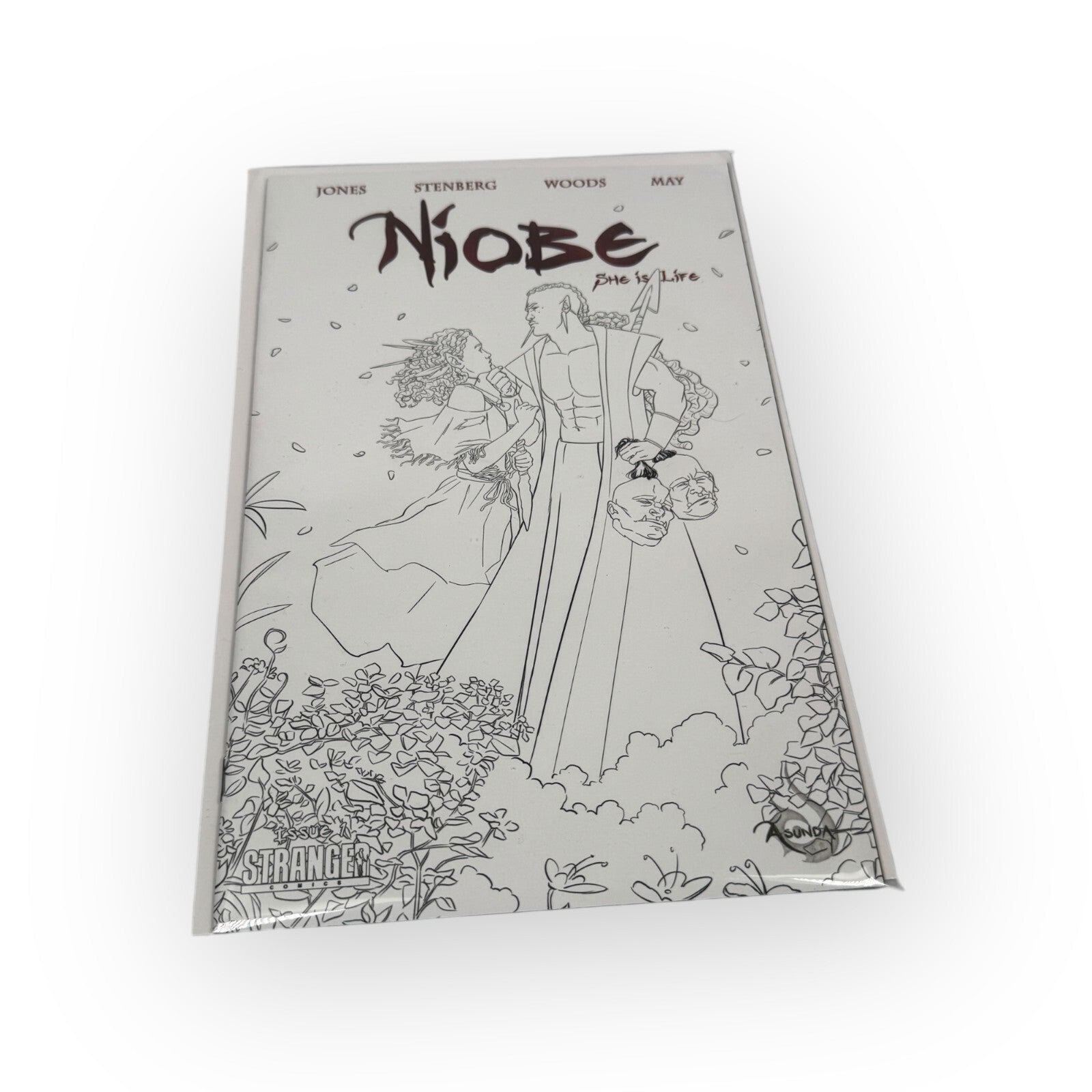 Niobe She is Life #1 Sketch Variant Cover Stranger Comics Bagged & Boarded