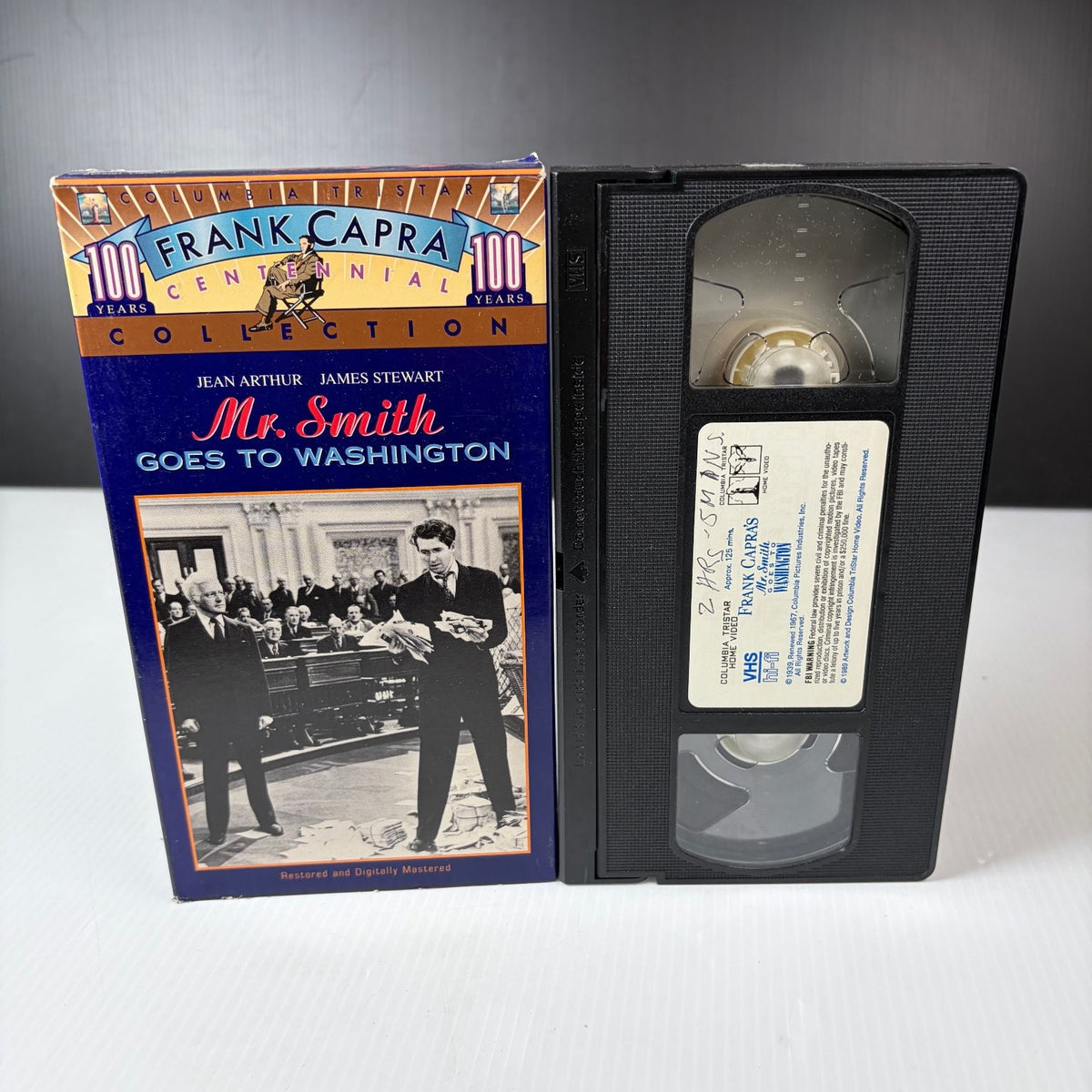 Mr. Smith Goes to Washington VHS 1939 Drama Frank Capra Collection Columbia
