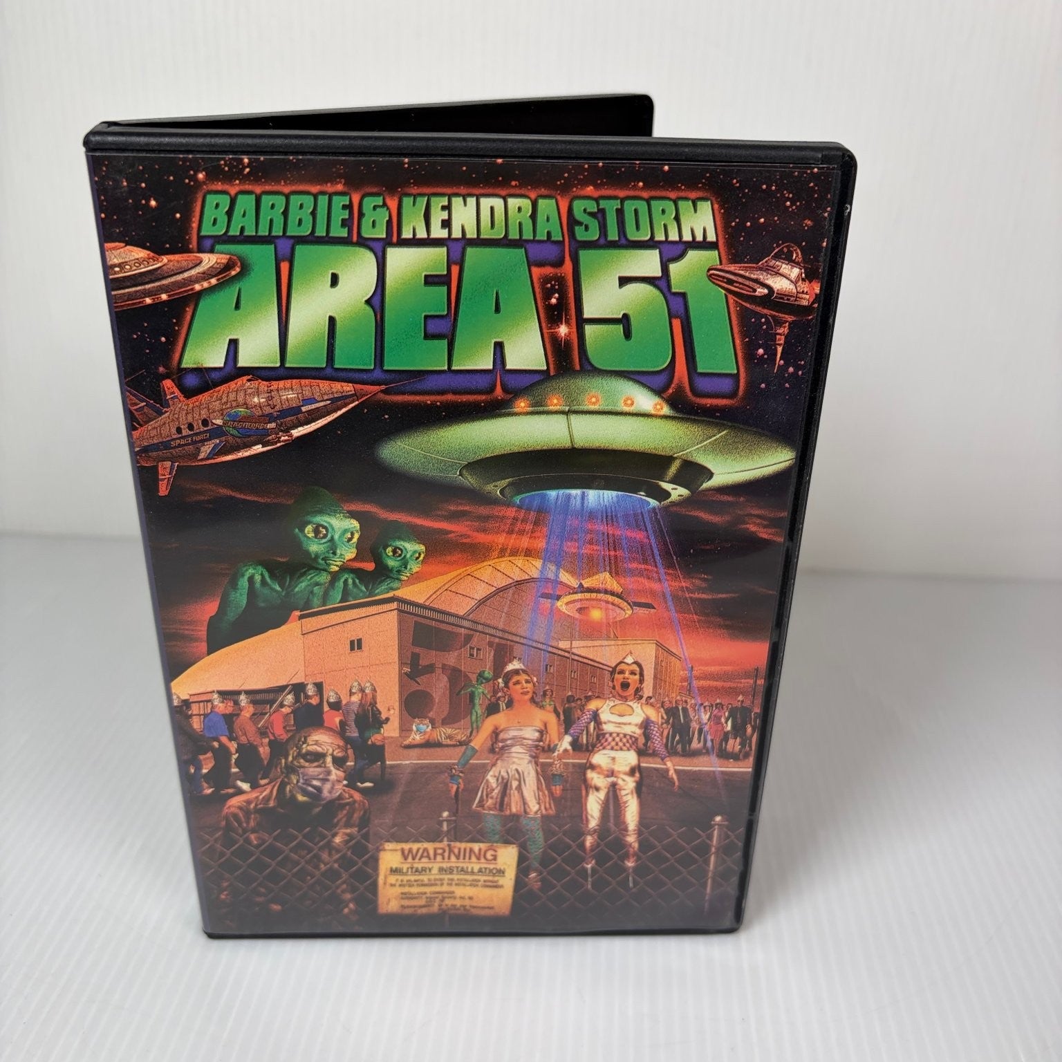 Barbie & Kendra Storm Area 51 DVD 2021 John Chapparrone Sci-Fi Comedy