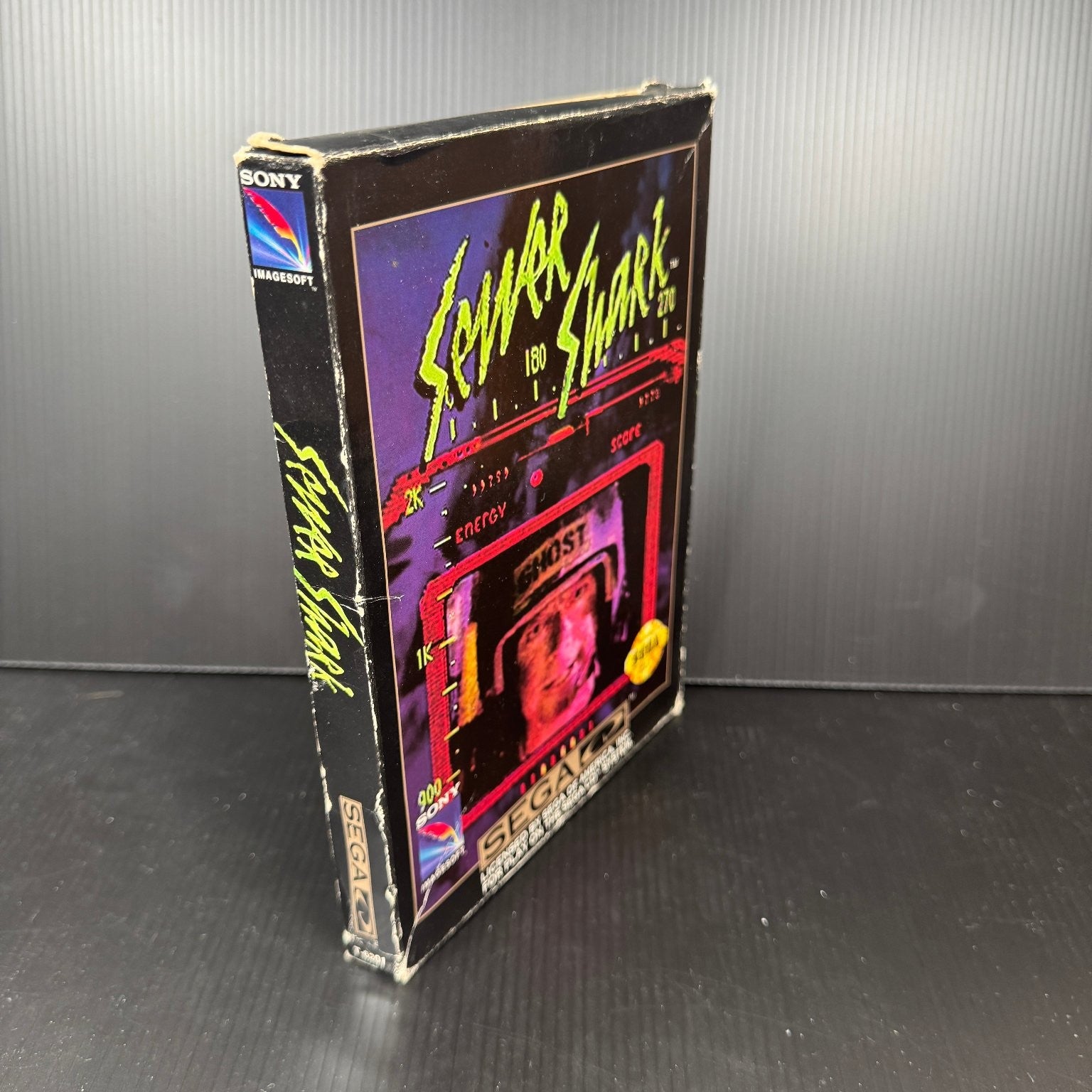 Sewer Shark Sega CD Box Version Complete CIB Case and Manual