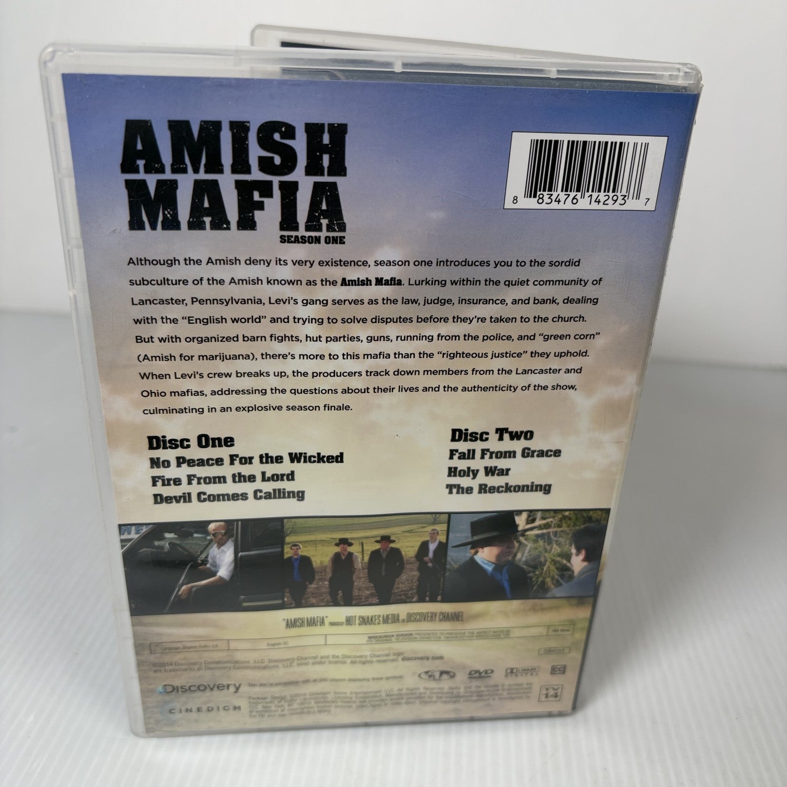 Amish Mafia Season One (1) DVD Discovery Channel Complete Series Set 2-Disc