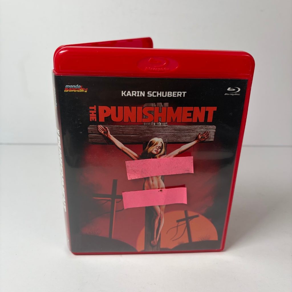 The Punishment Blu-ray Mondo Macabro Limited Edition Karin Schubert 1973