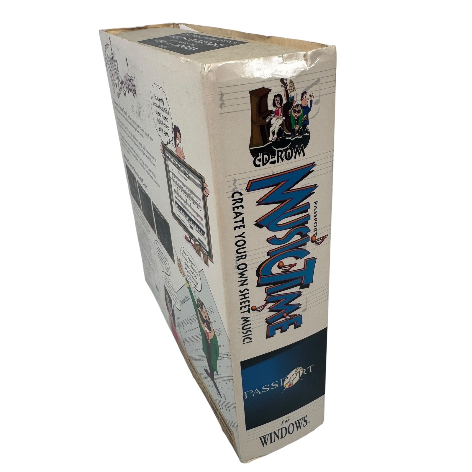 Vintage Passport MusicTime CD-ROM Windows Sheet Music Box Set Complete 90s