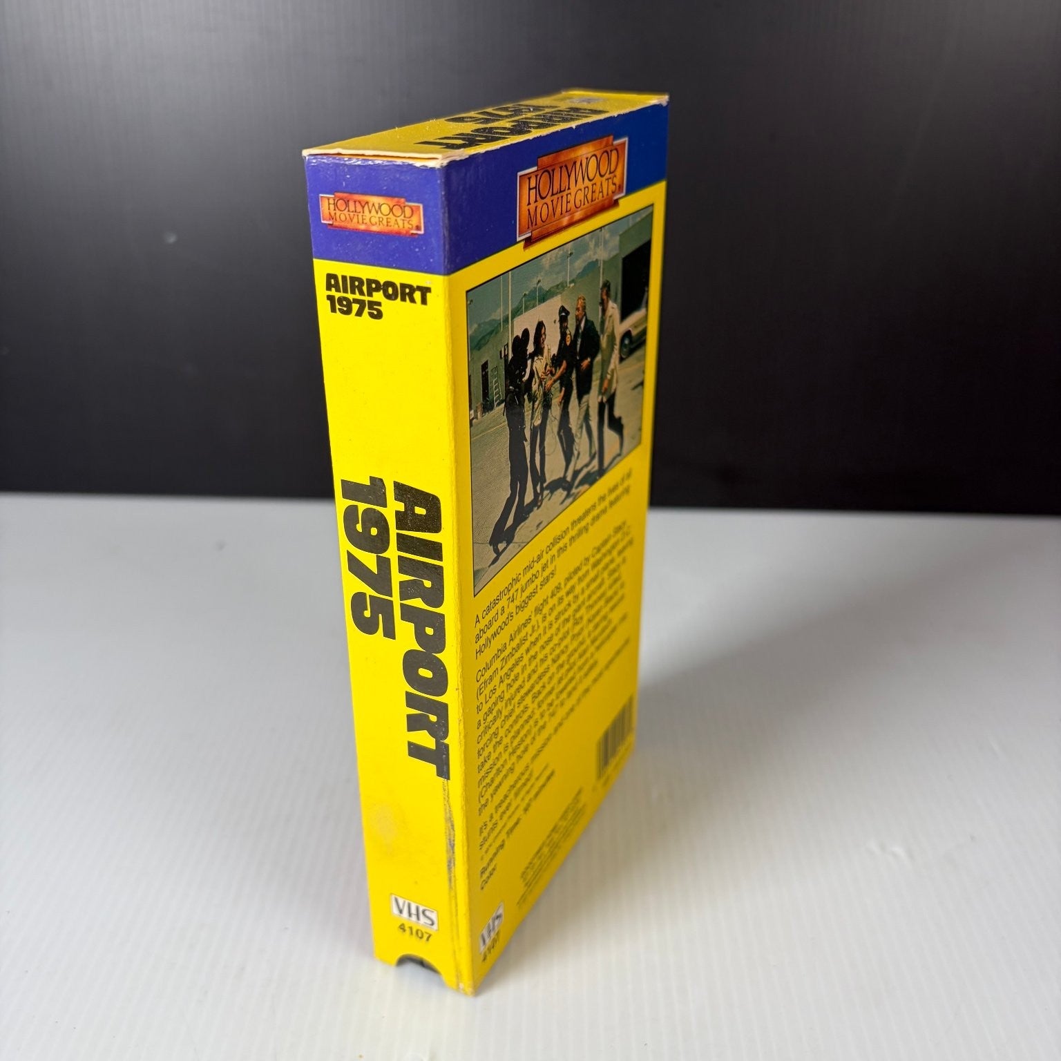 Airport 1975 VHS 1987 Disaster Thriller Original Release Goodtimes