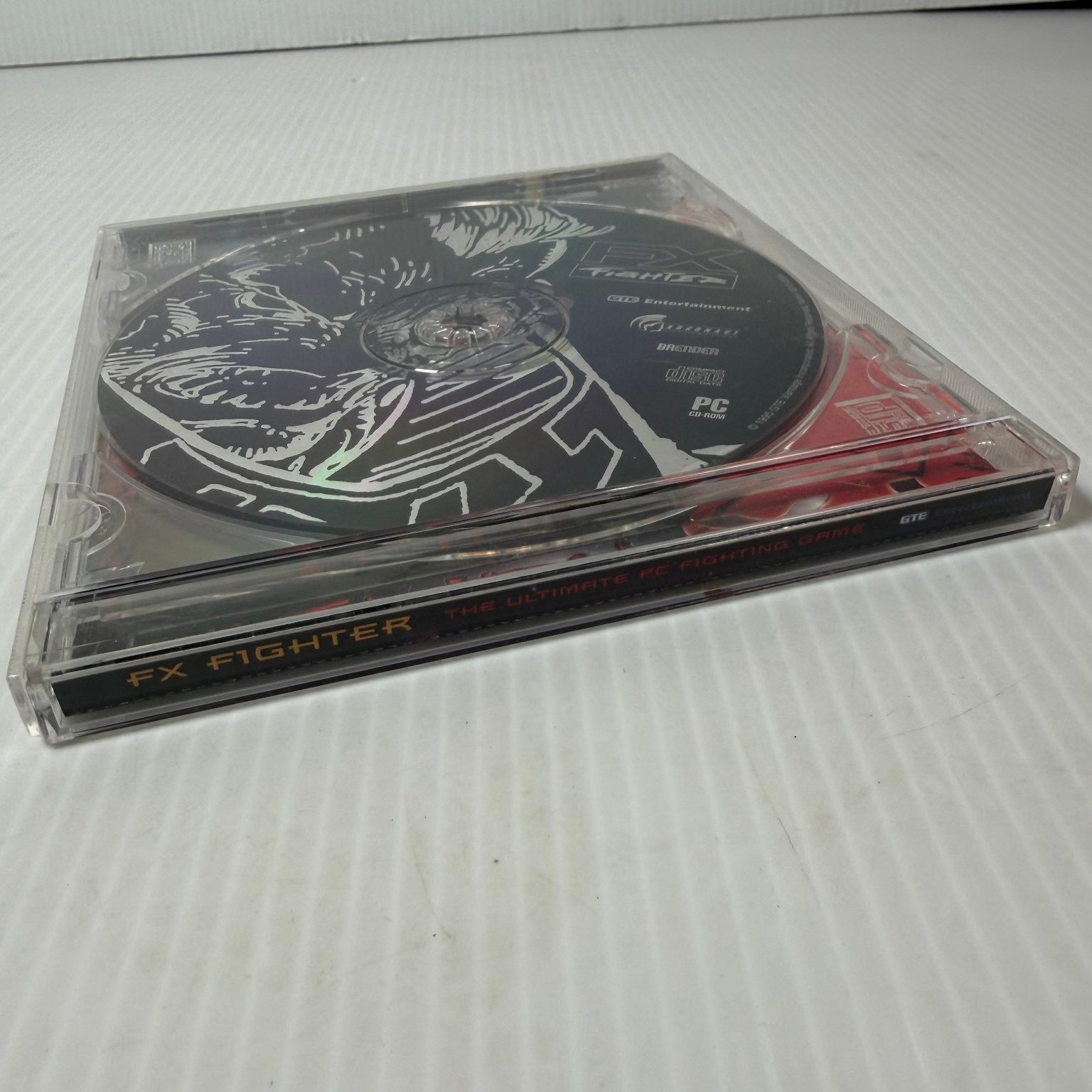 FX Fighter PC Video Game 1995 GTE Entertainment 3D Fighting Two Player
