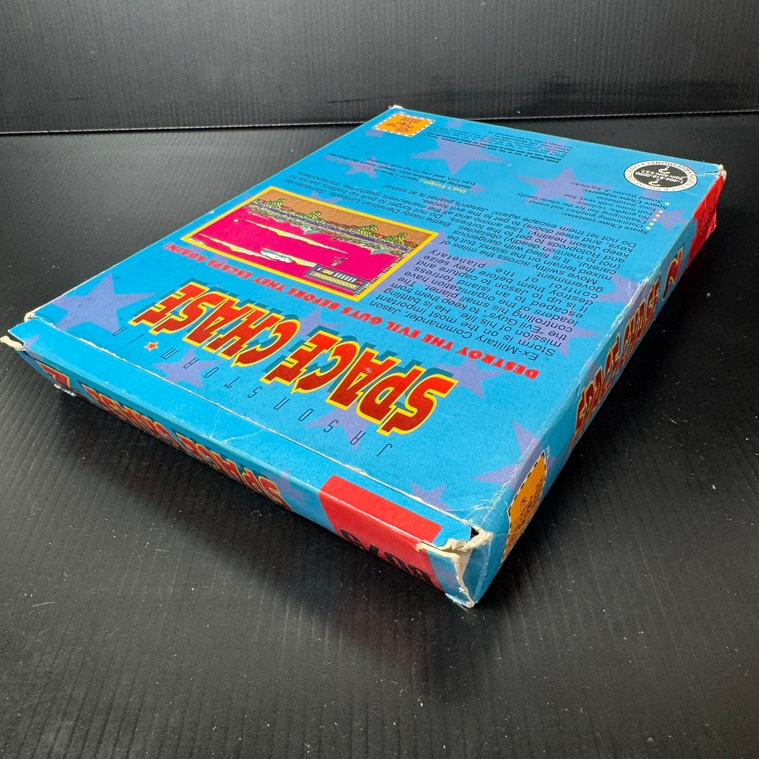 Space Chase Fortress of Doom PC Big Box 3.5" Floppy Retro Game 2D Platformer