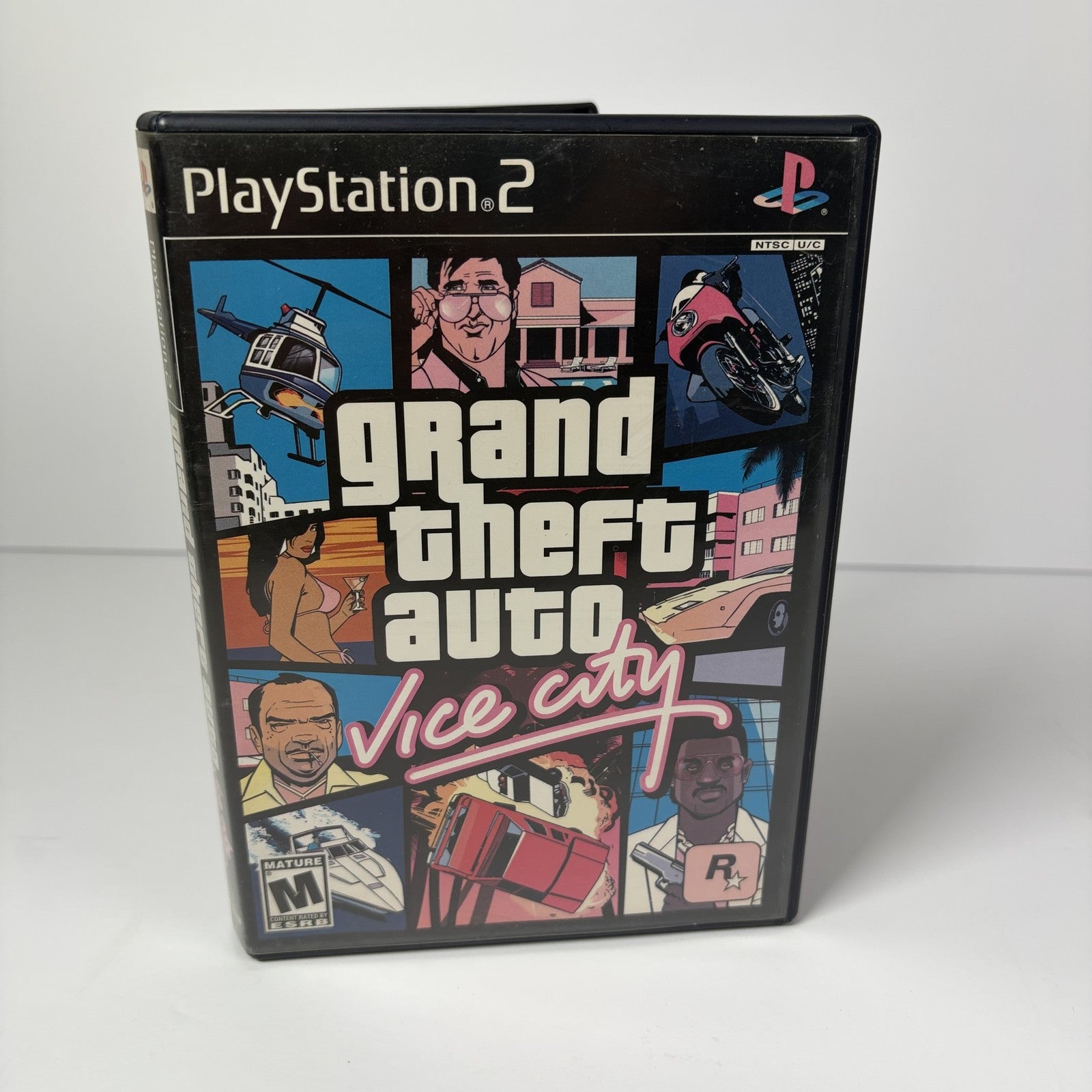 Grand Theft Auto Vice City PS2 PlayStation 2 (Complete w/ Manual & Map) GTA