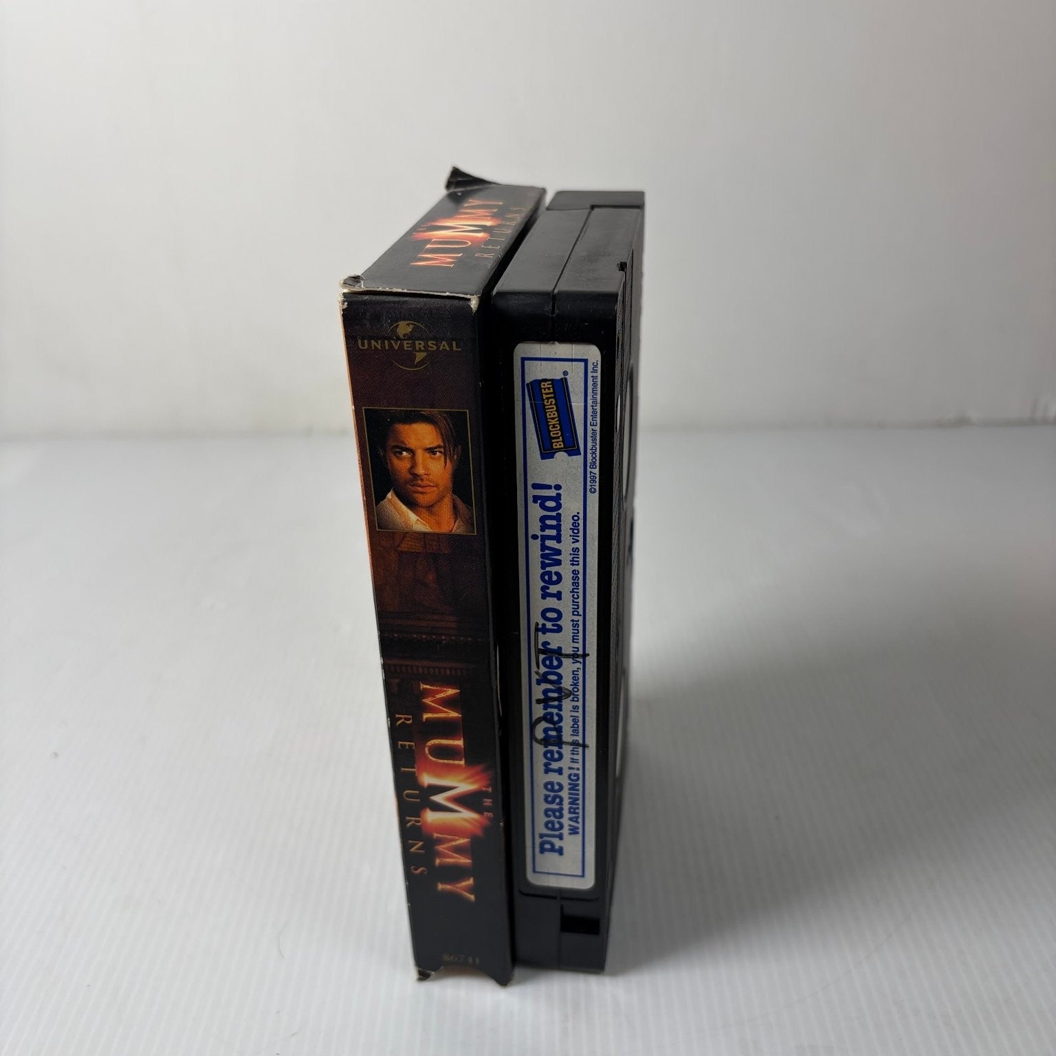 The Mummy Returns VHS 2001 Action Adventure Brendan Fraser Universal