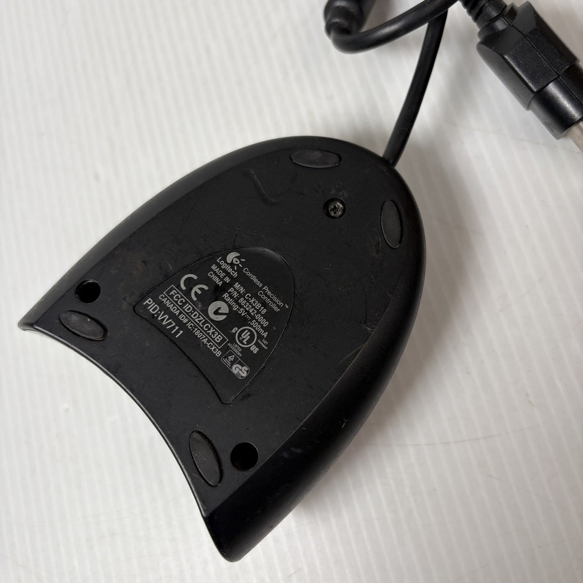 Logitech Cordless Precision USB Receiver Dongle ONLY M/N C-X3R000 for Xbox