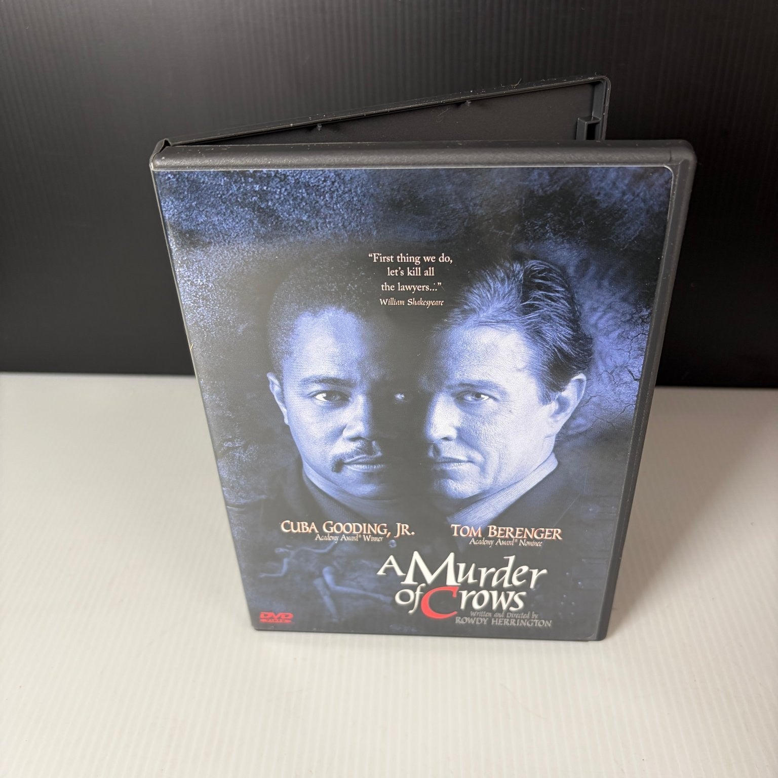 A Murder of Crows DVD 1999 Cuba Gooding Jr. Tom Berenger Crime Thriller