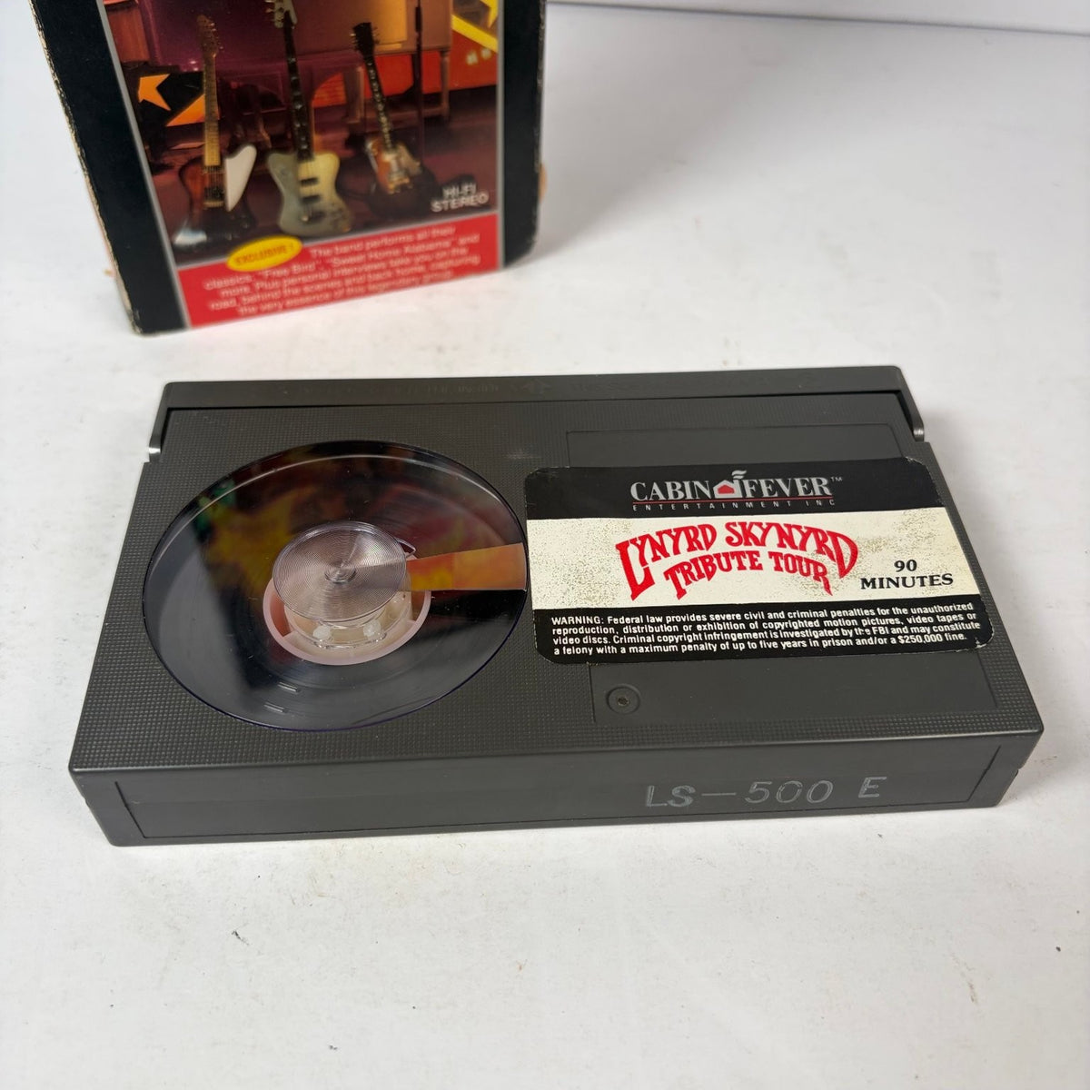 Lynyrd Skynyrd Tribute Tour Betamax 1989 Southern Rock Concert Cabin Fever