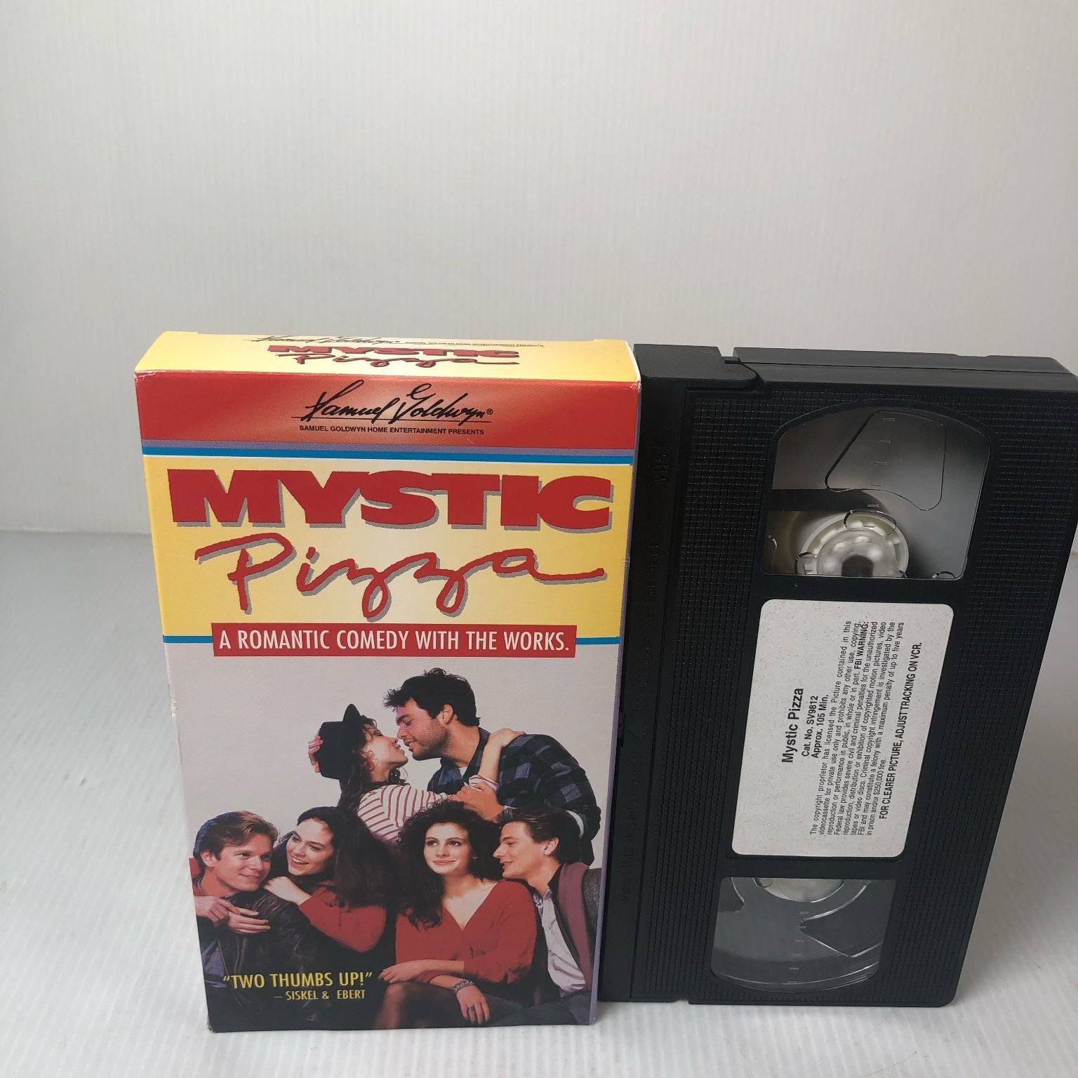 Mystic Pizza VHS 1988 Romantic Comedy Julia Roberts Samuel Goldwyn
