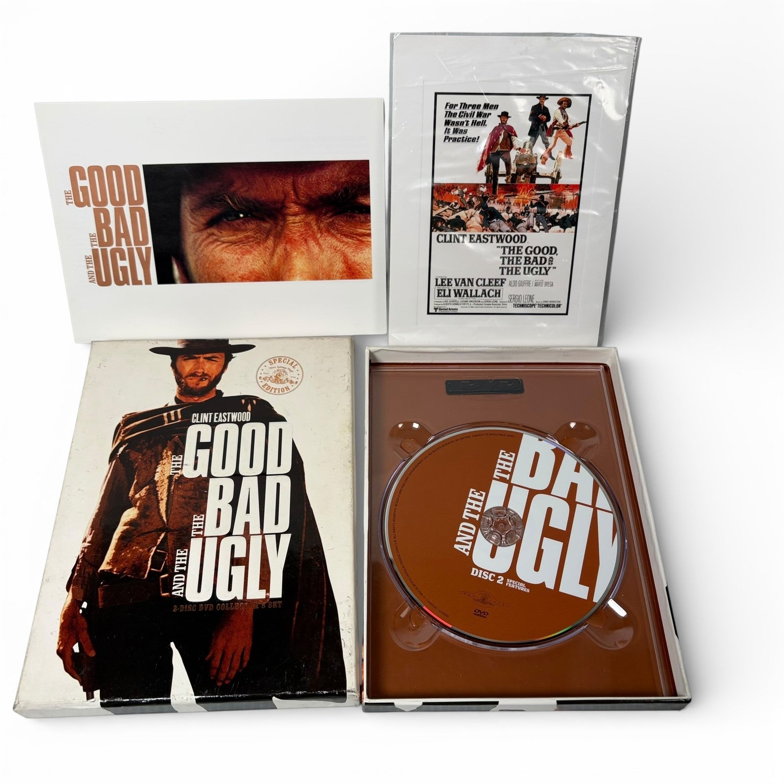 The Good The Bad And The Ugly (DVD, 2004, 2-Disc Special Collector's Edition Box