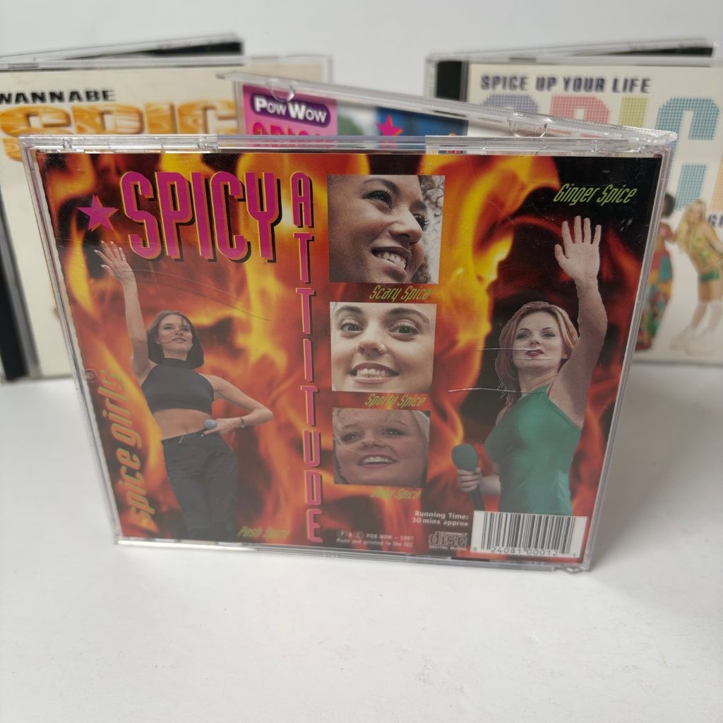 Spice Girls CD Single Lot x4 Wannabe Say You'll Be There Spice Up Your Life