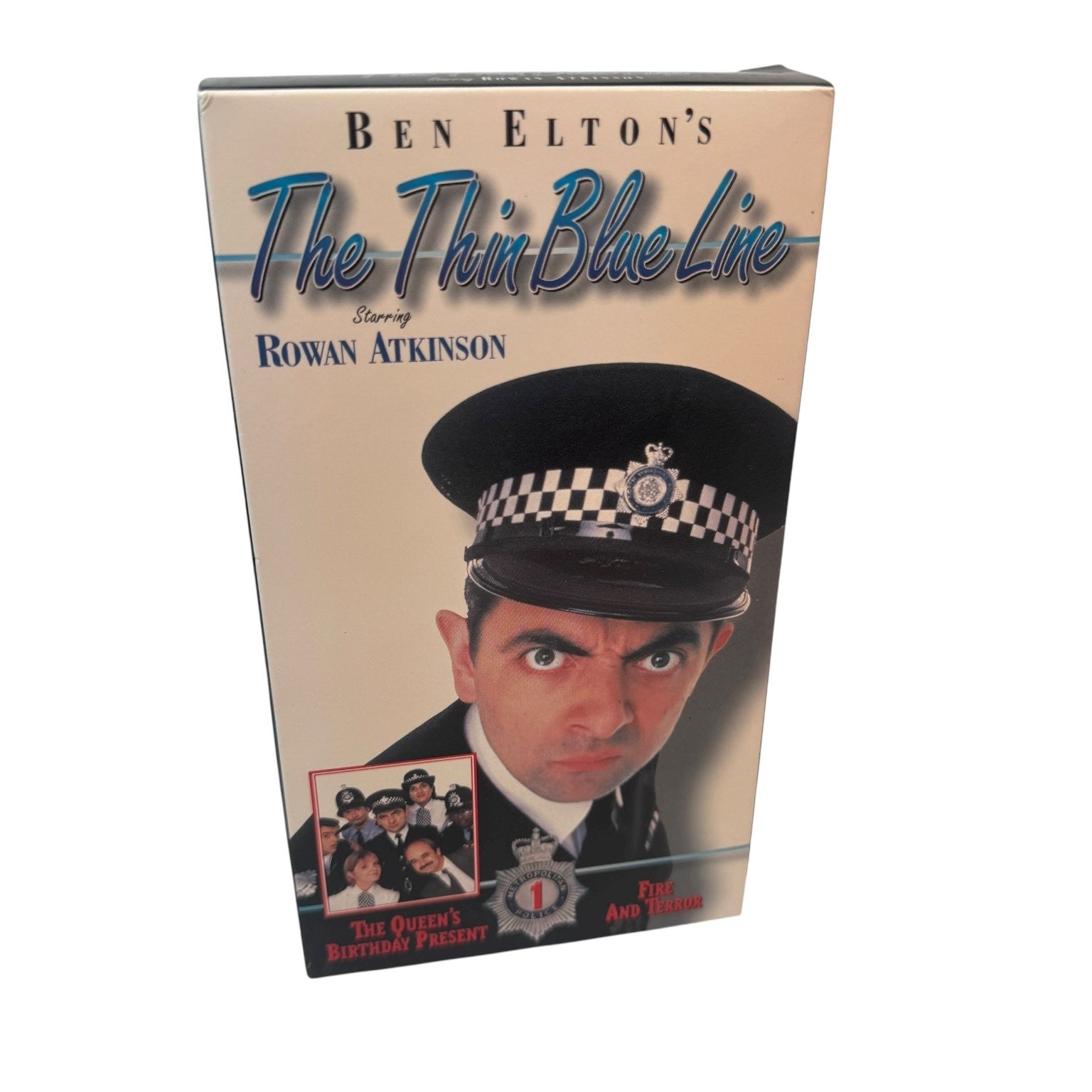 The Thin Blue Line VHS 1996 Comedy Rowan Atkinson Universal
