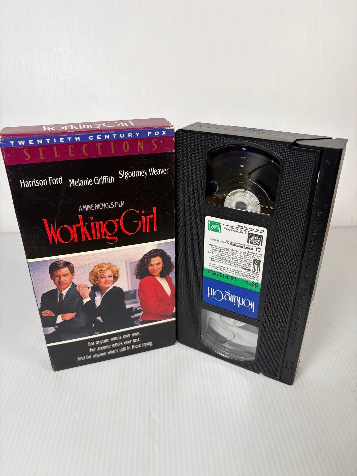 Working Girl VHS 1988 Romantic Comedy Twentieth Century Fox