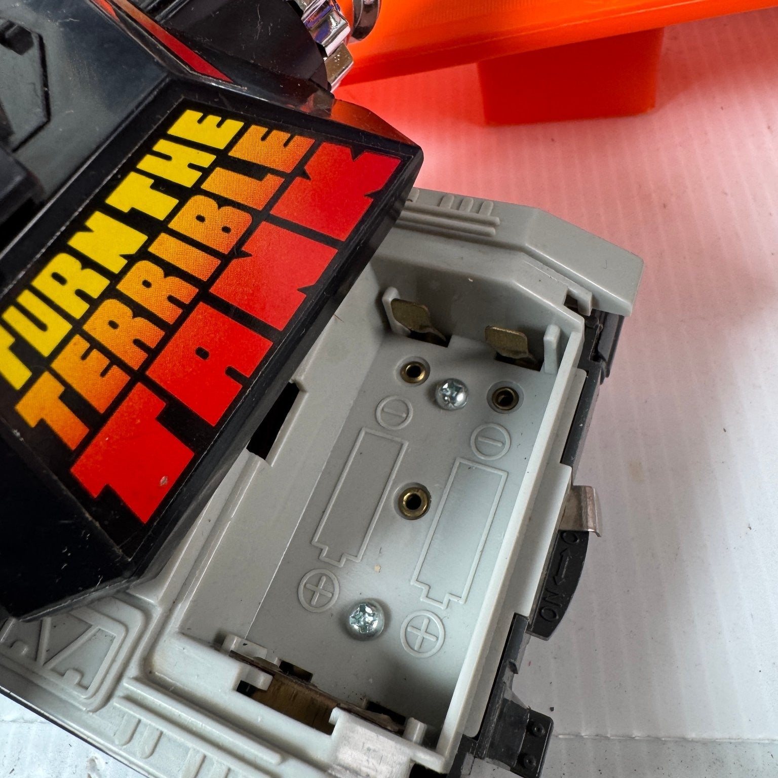 Turn The Terrible Tank Tomy Board Game All Parts 1979 (Tank Not Working)