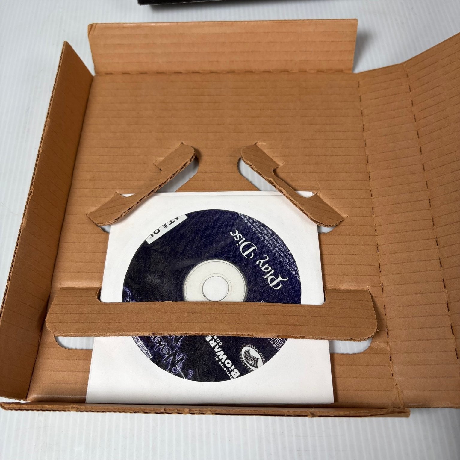 Neverwinter Nights Big Box PC CD-ROM Video Game RPG BioWare Complete Cloth Map