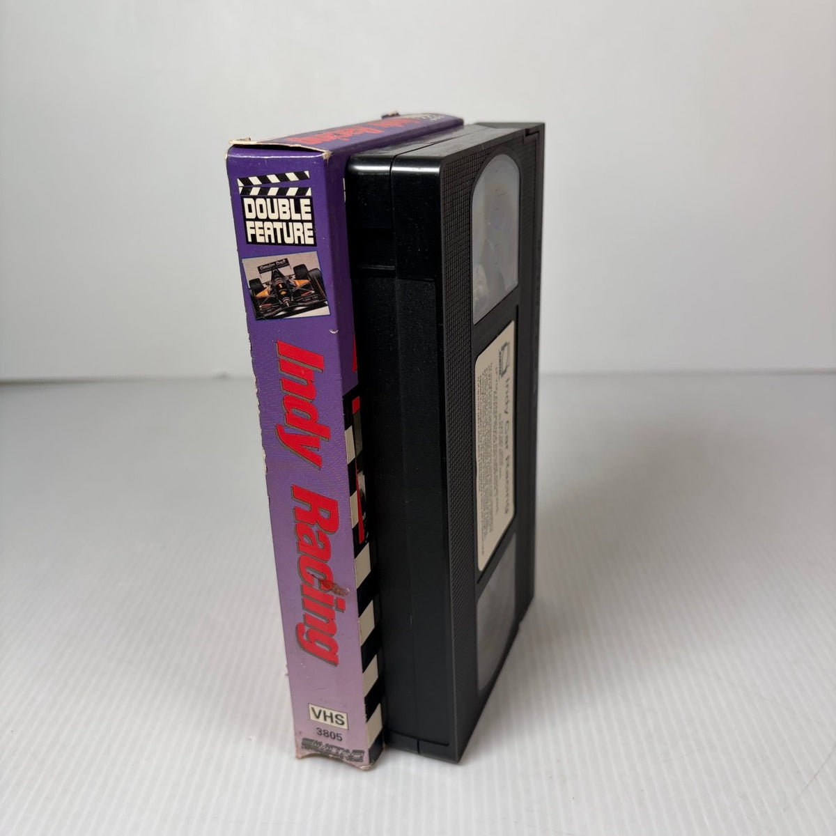 Indy Racing VHS Double Feature The Andretti Story Bobby Rahal Racing