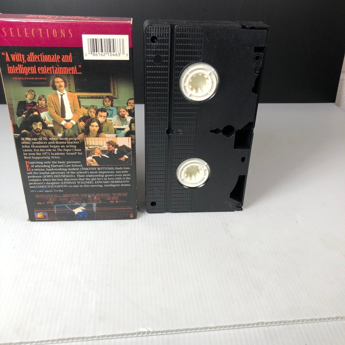 The Paper Chase VHS 1973 Drama Original Release 20th Century Fox