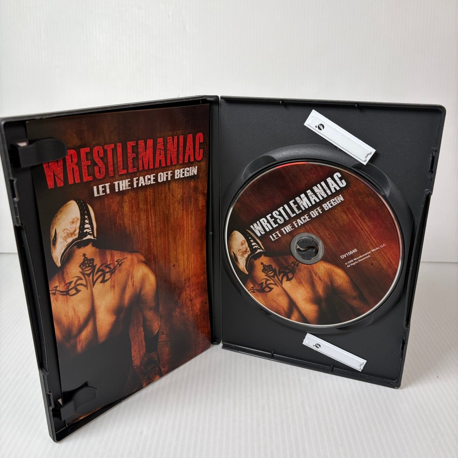Wrestlemaniac DVD 2005 Rey Mysterio Irwin Keyes Leyla Milani Horror Slasher