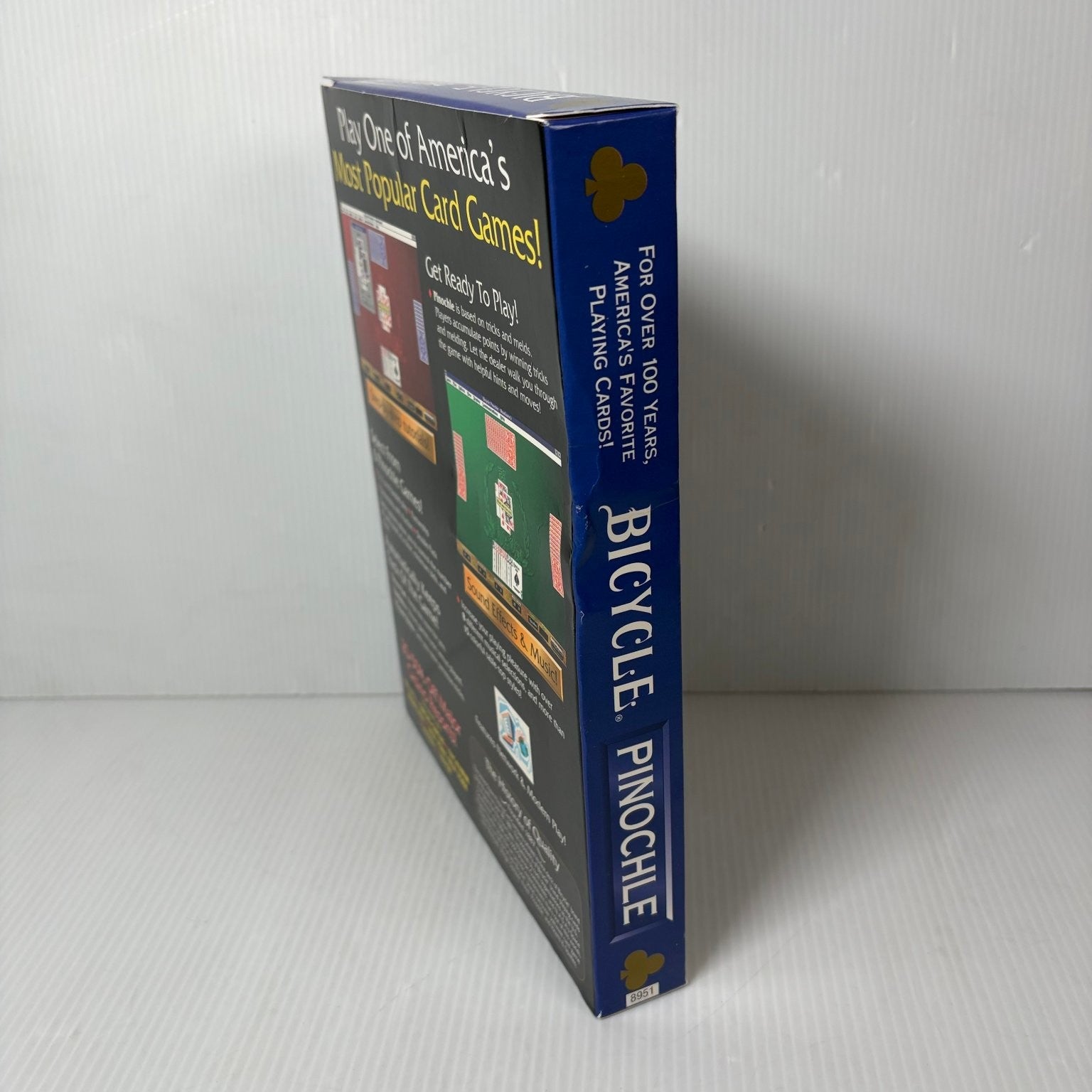 Bicycle Pinochle Big Box PC CD-ROM Video Game Card Game Strategy Windows 95