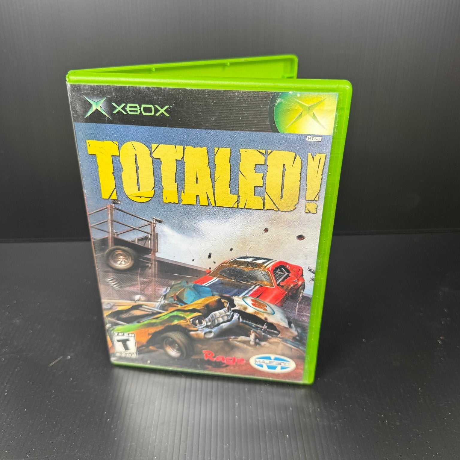 Totaled! Xbox Complete CIB Video Game Demolition Derby Multiplayer