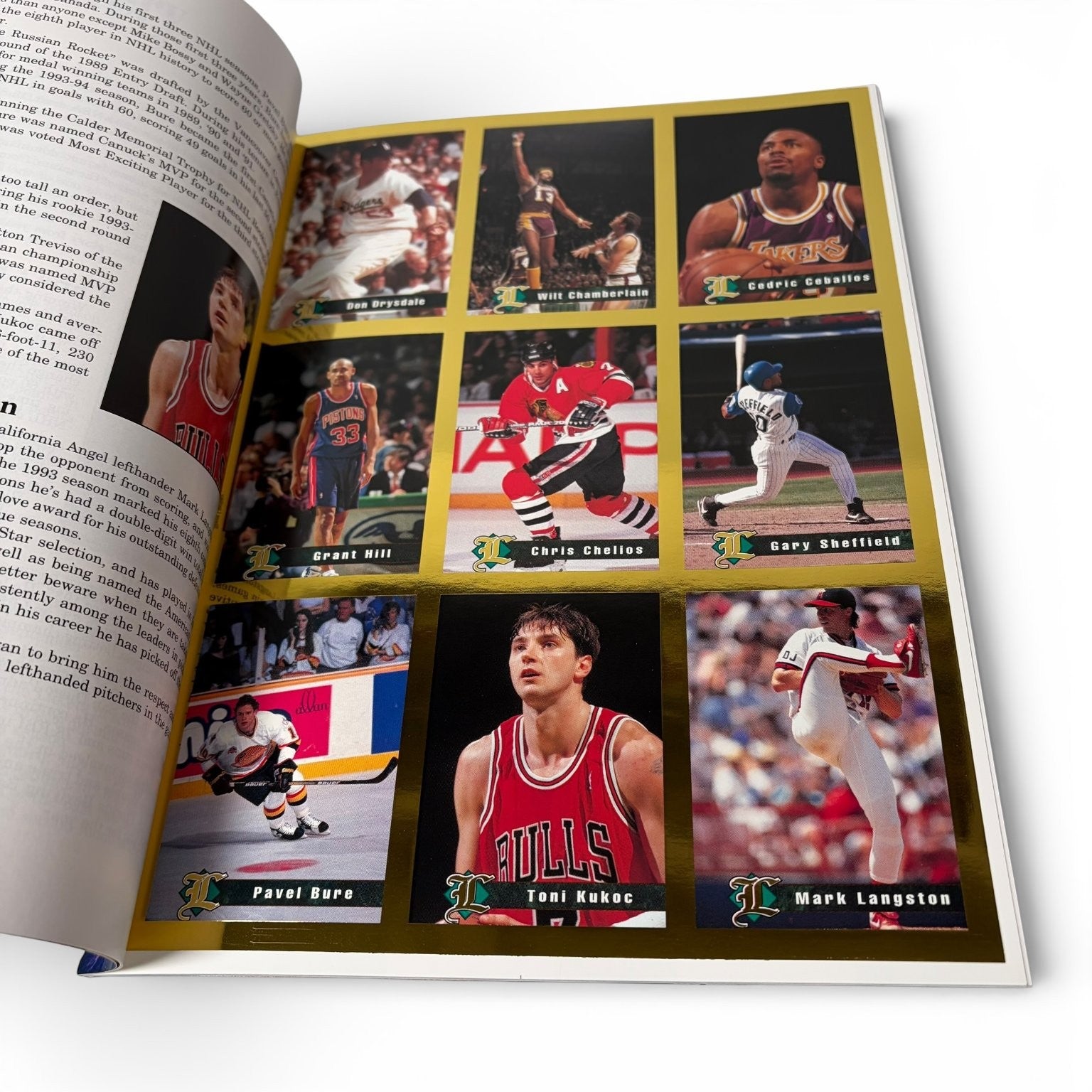 Legends Sports Memorabilia Magazine March/April 1995 Wilt Chamberlain with Cards