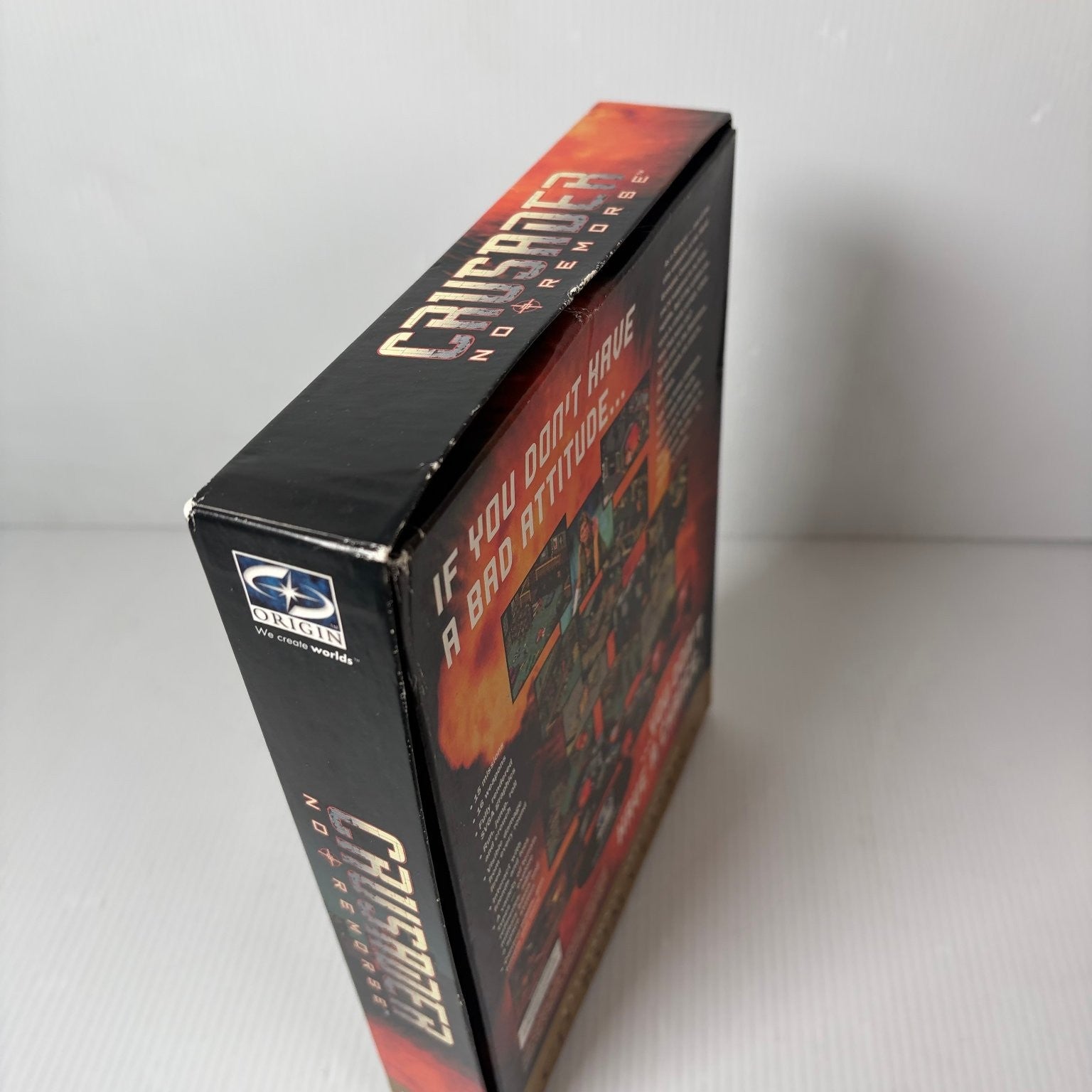 Crusader No Remorse CD-ROM Classics PC Big Box Action Shooter Video Game