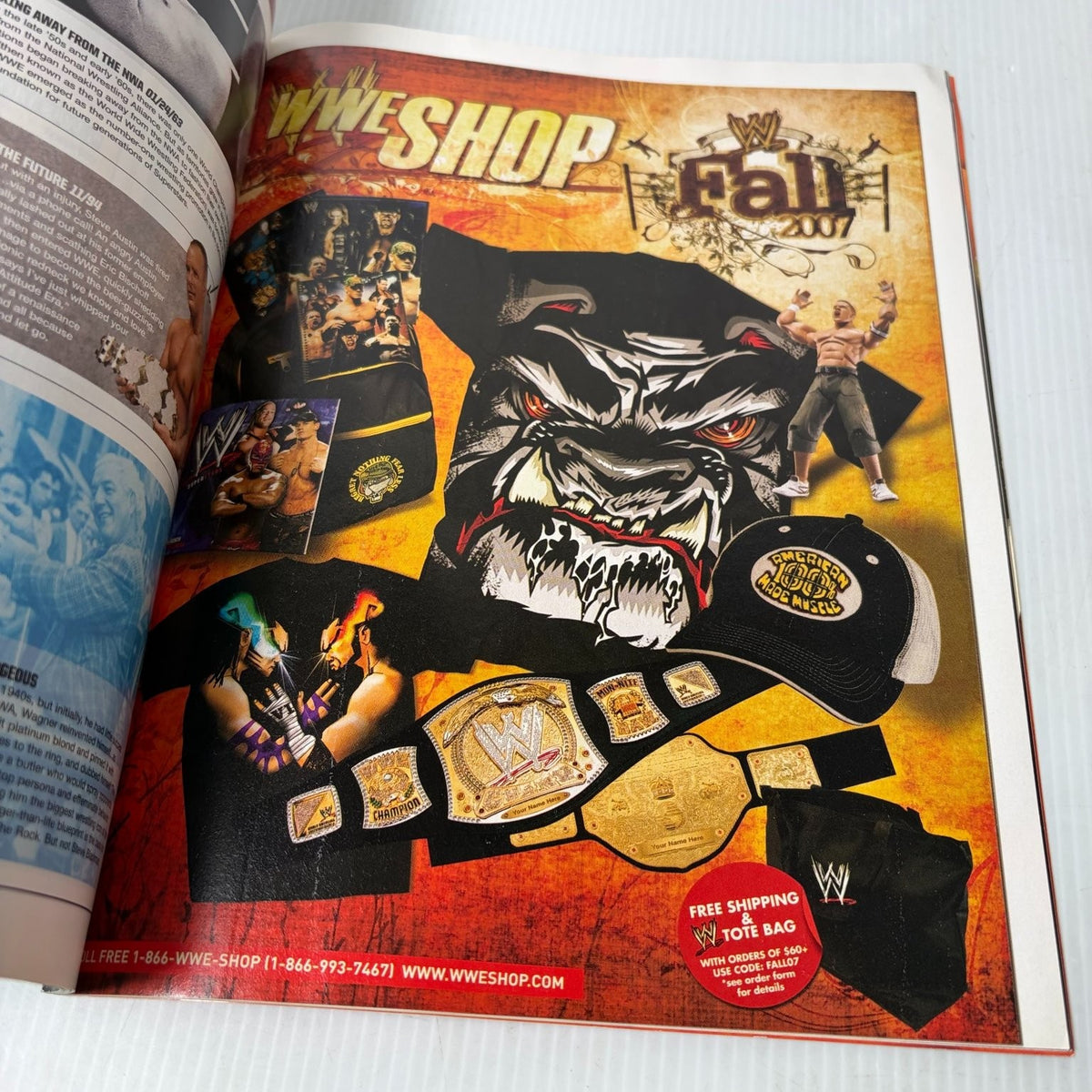 WWE Magazine September 2007 Triple H Superstar Guest Editor Collector's