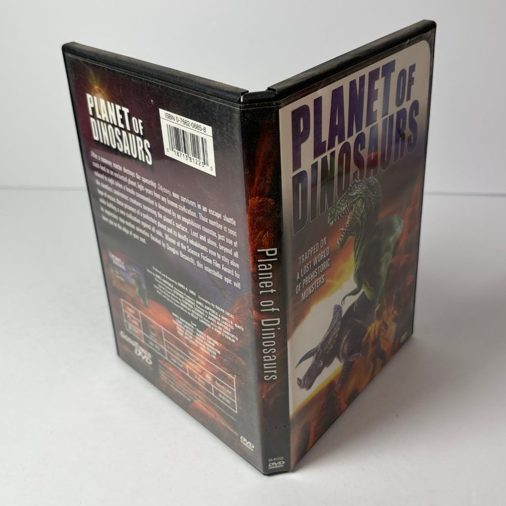 Planet of Dinosaurs DVD Cult Sci-Fi Stop-Motion Dinosaur Movie GoodTimes