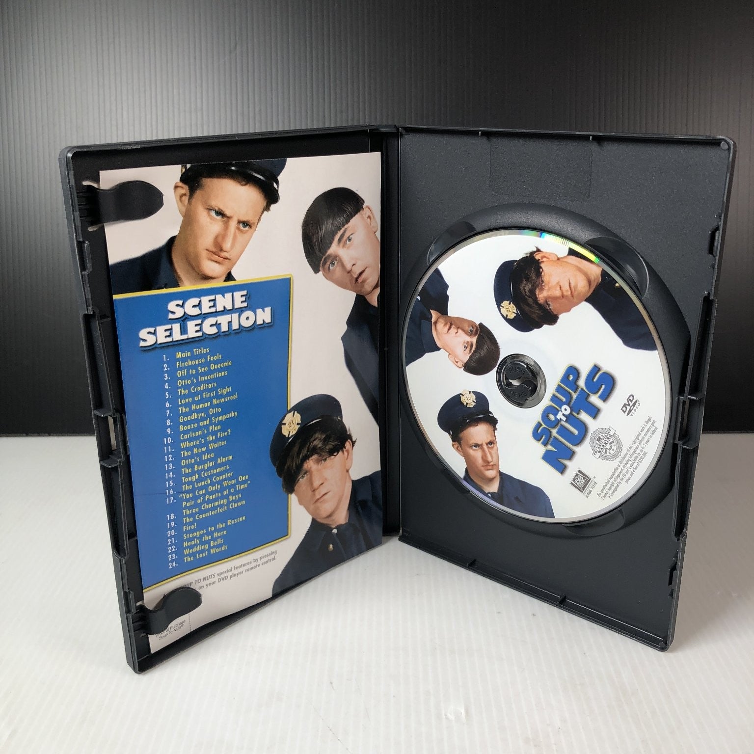 Soup to Nuts DVD 1930 Original Full Frame Shemp Howard Comedy 3 Stooges Cast