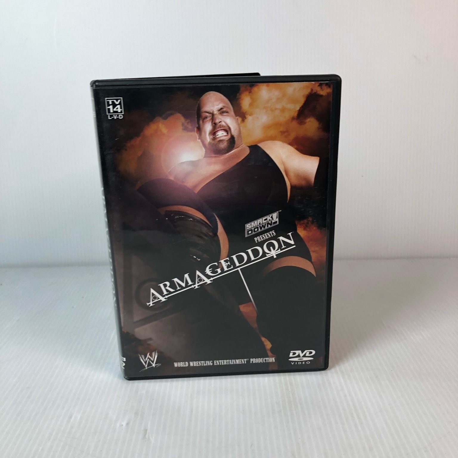 Armageddon 2004 DVD WWE Championship JBL Undertaker Eddie Guerrero Big Show