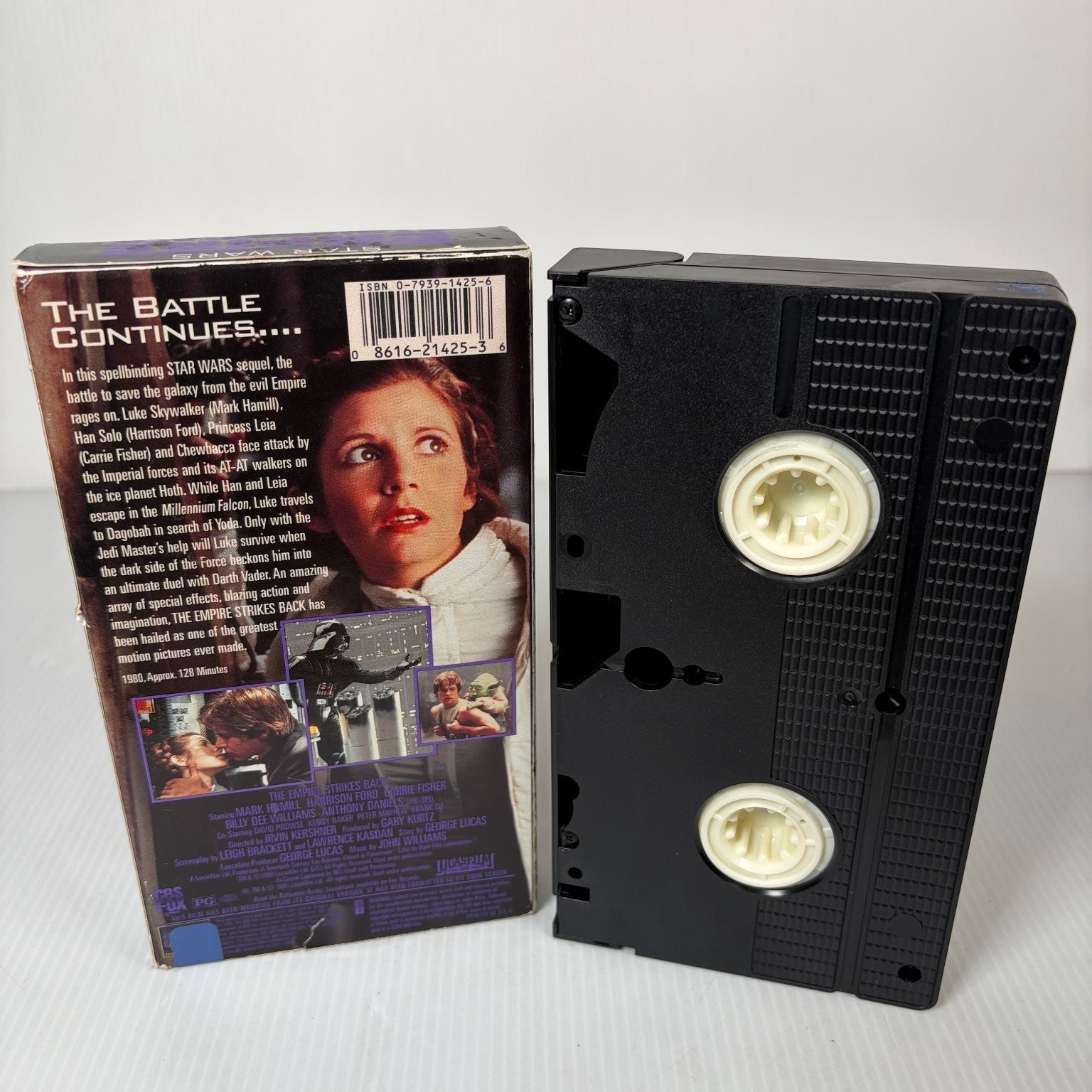 The Empire Strikes Back VHS 1980 Sci-Fi THX Digitally Mastered CBS FOX
