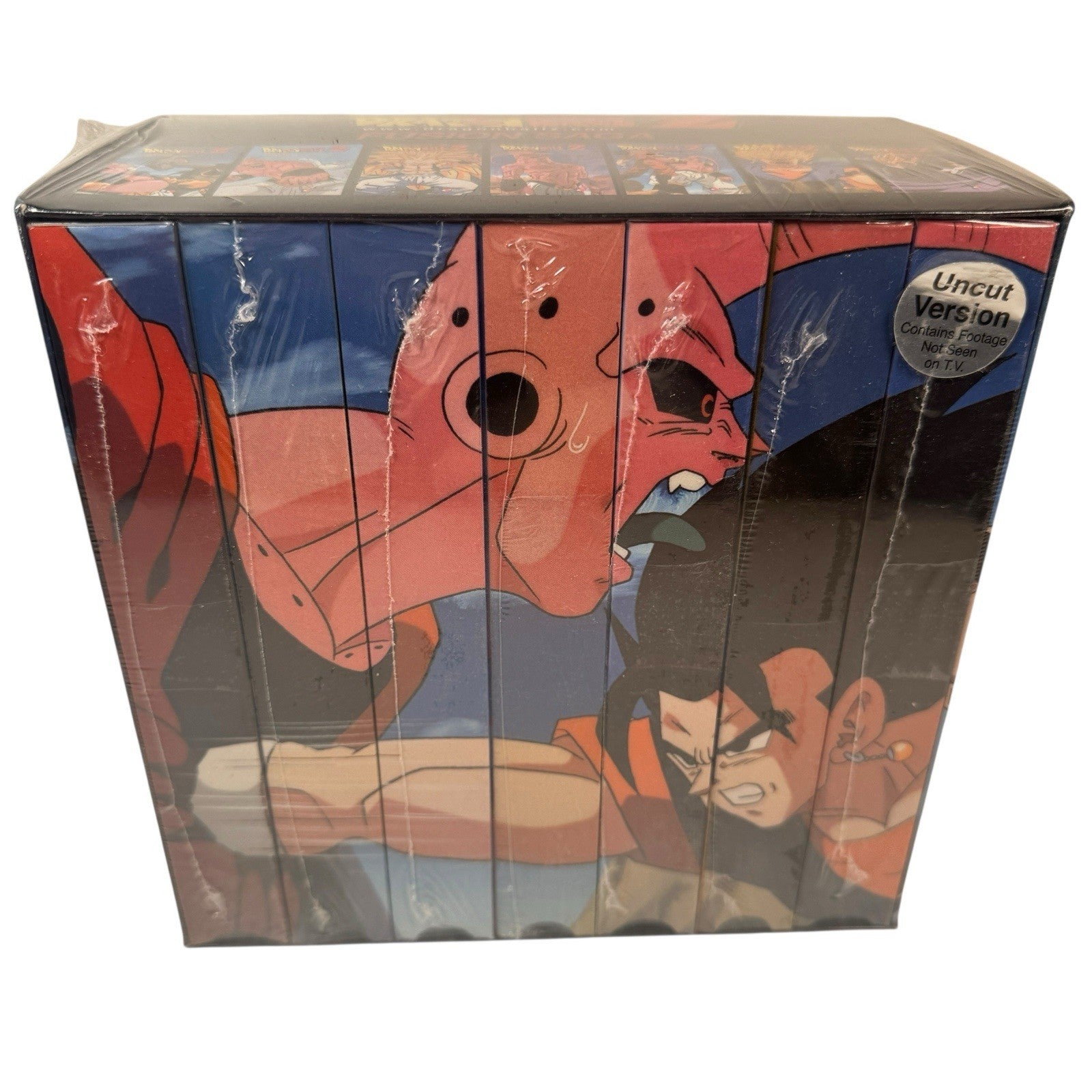 Dragon Ball Z FUSION Saga VHS Box Set UNCUT Rare Collectible DBZ Tapes Sealed