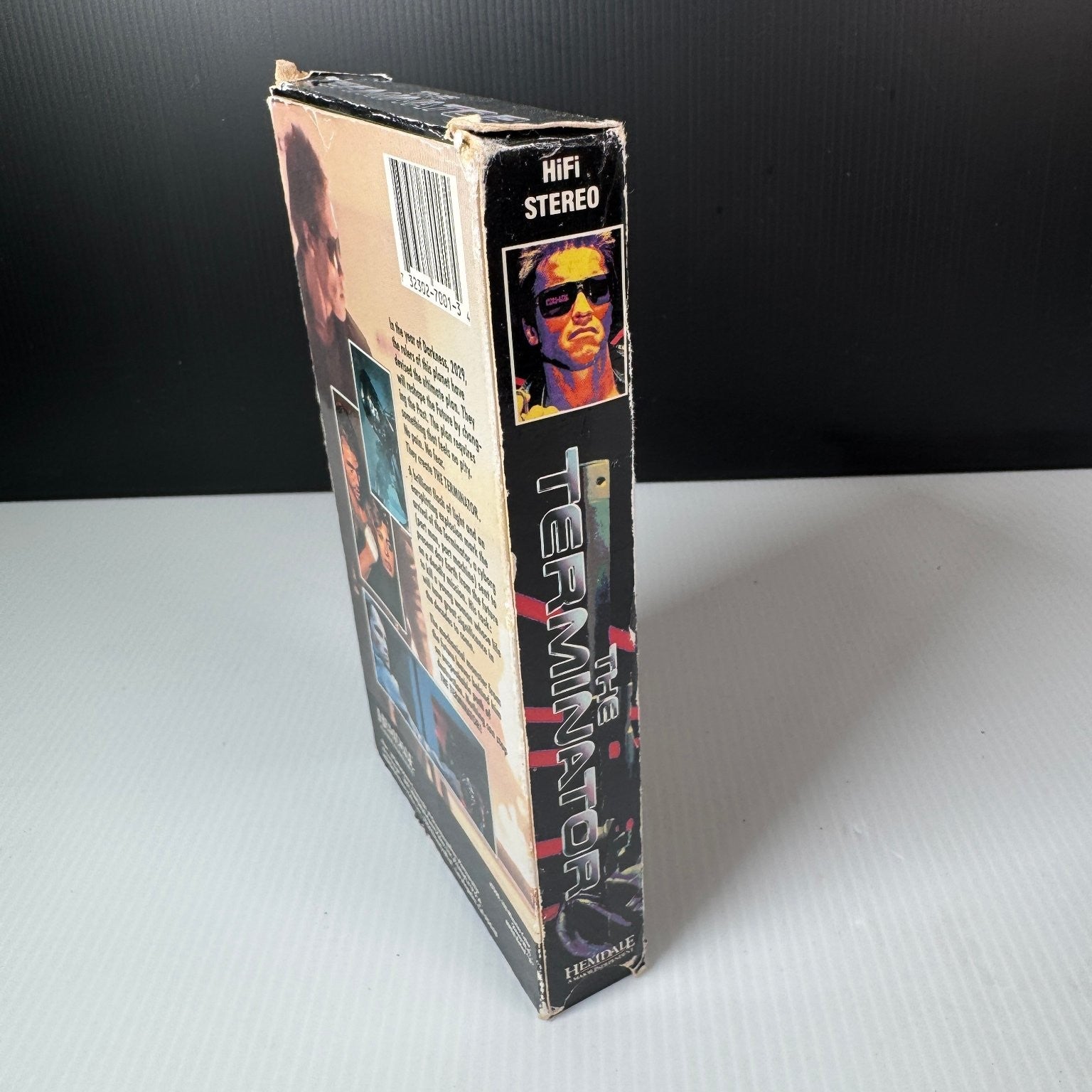 The Terminator VHS 1984 Sci-Fi Action Original Release Hemdale