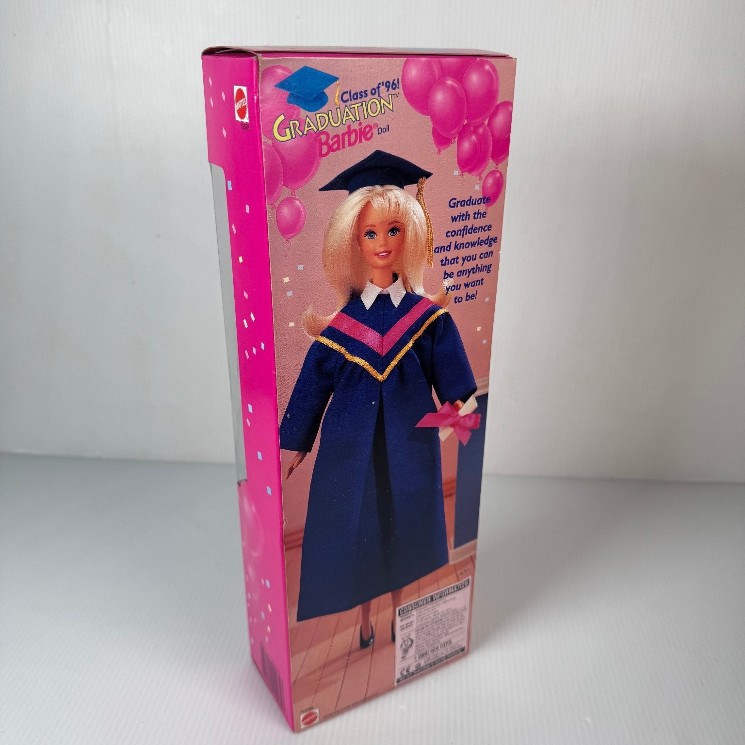 Mattel Graduation Barbie Doll Class of '96 Special Edition 11.5 Inch NRFB
