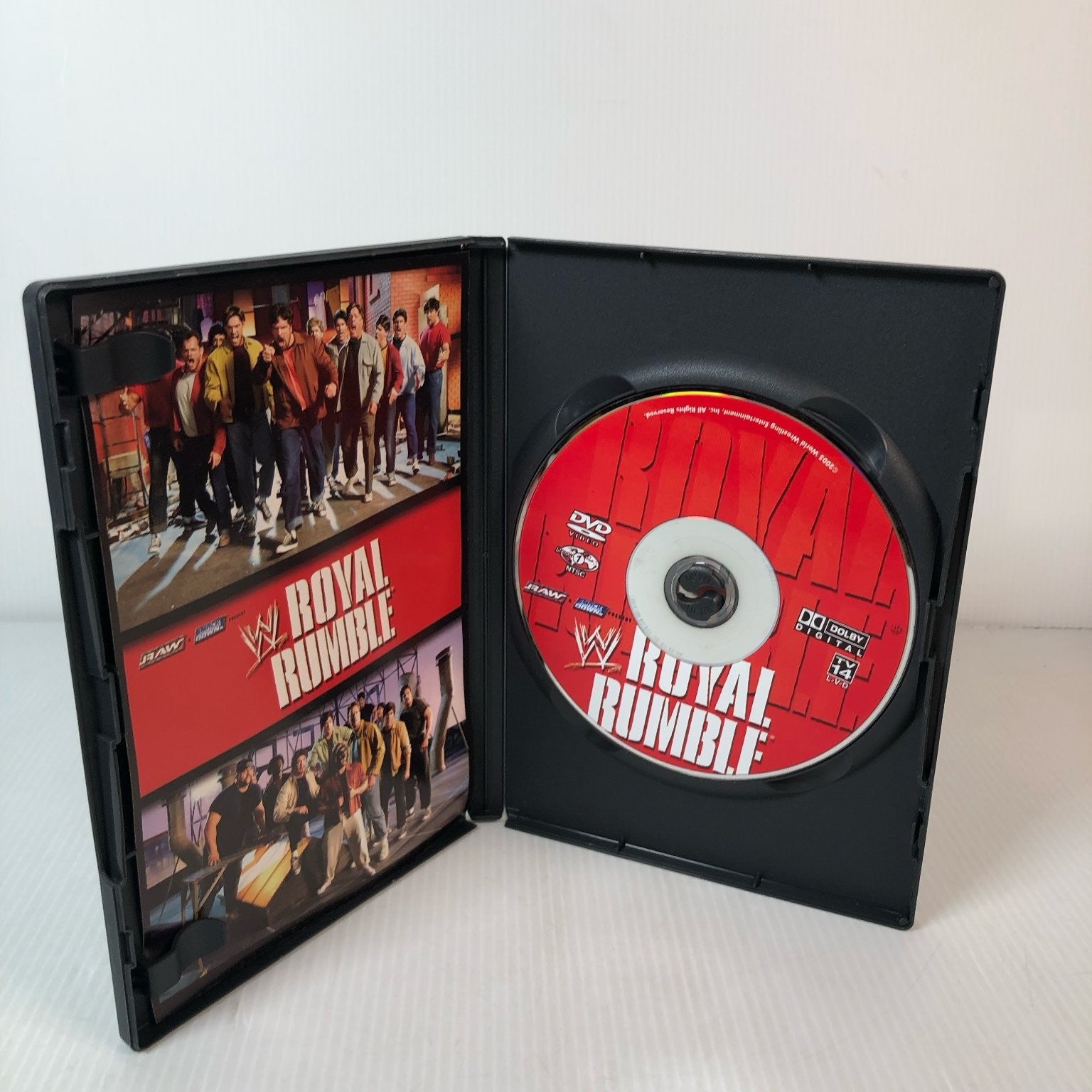 WWE Royal Rumble DVD 2005 HHH Randy Orton Kurt Angle JBL Undertaker Edge