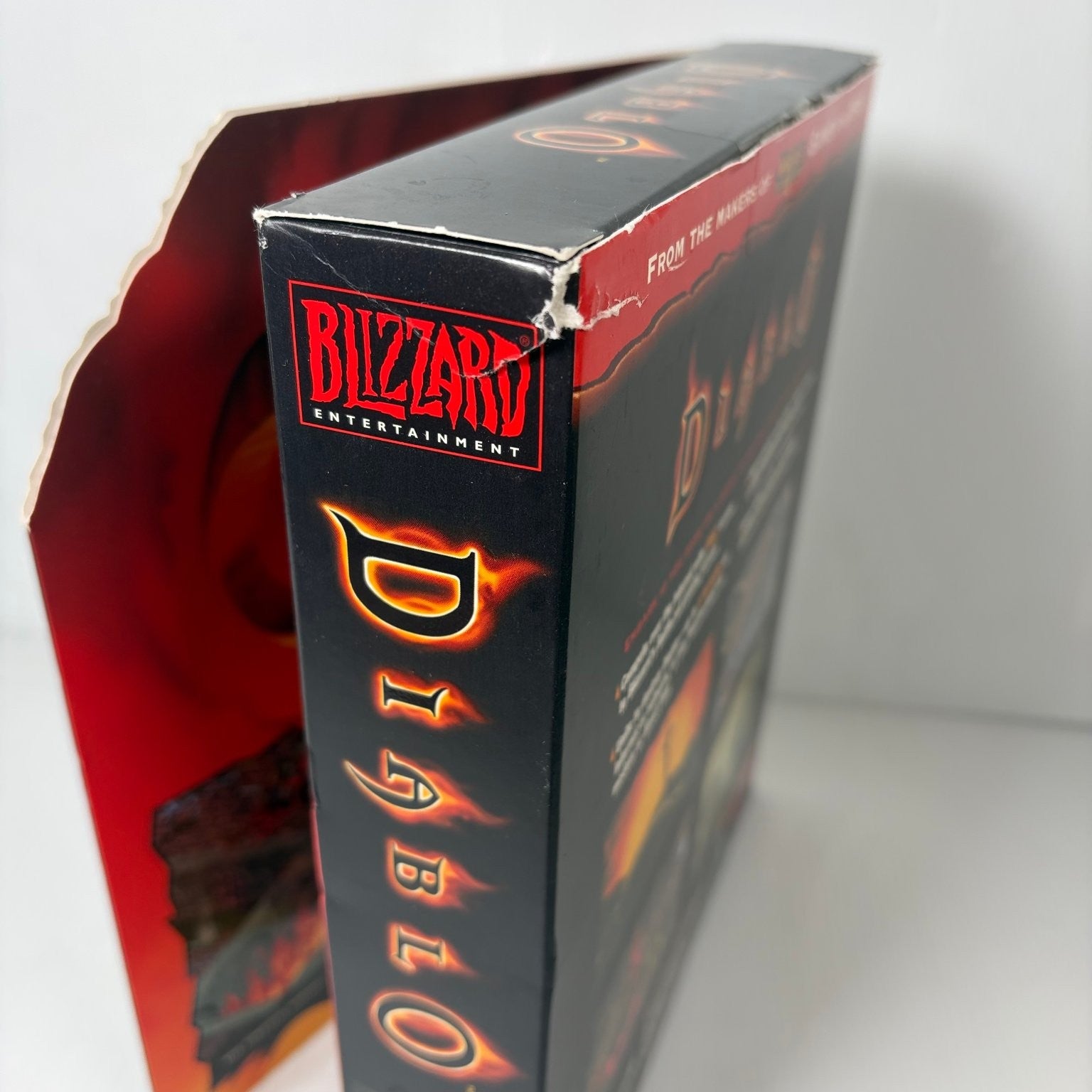 Diablo Game of the Year Gatefold Big Box PC Video Game Blizzard Complete